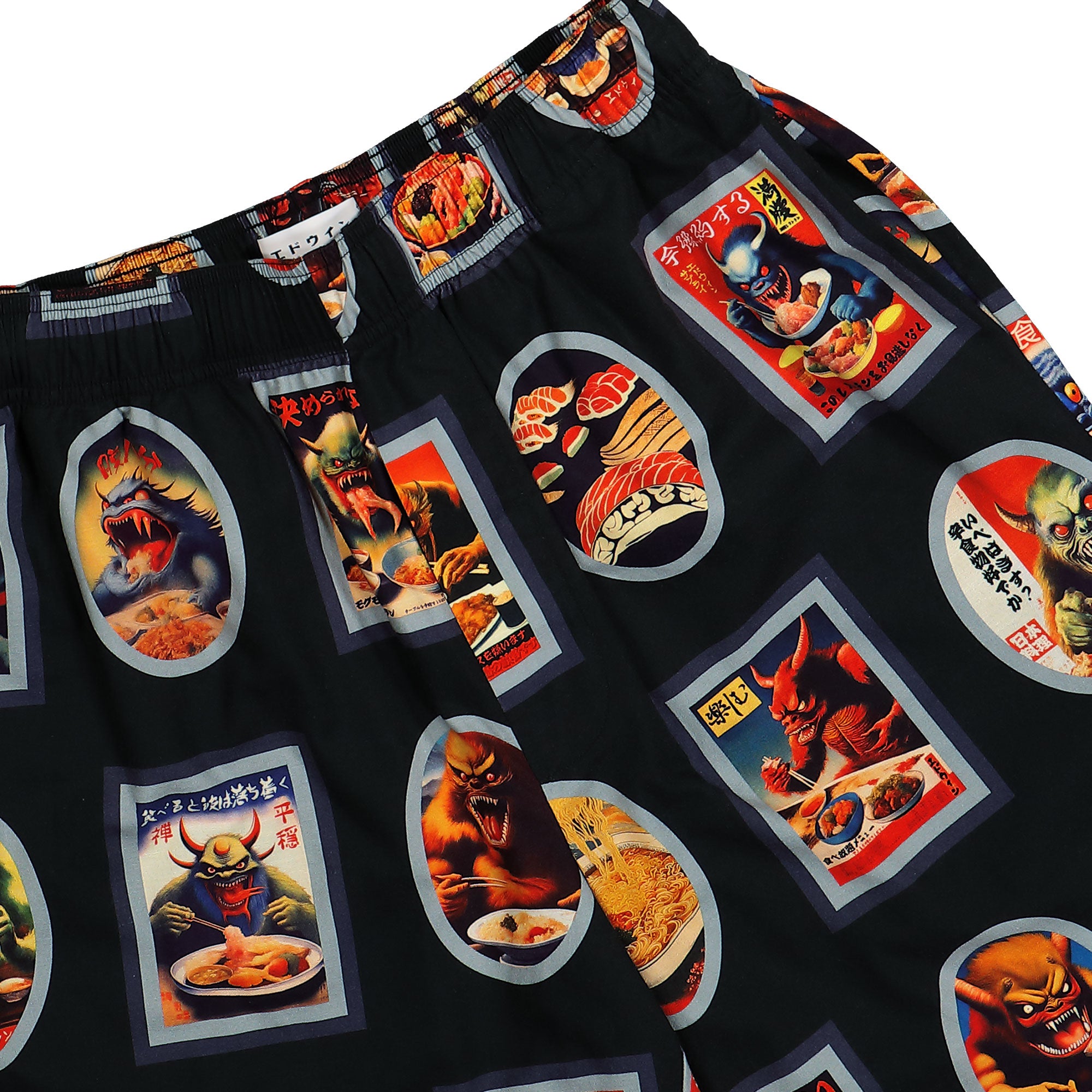 Edwin Hara Hachi Bun Me Short Multicolored Shorts Detailfoto | Overkill