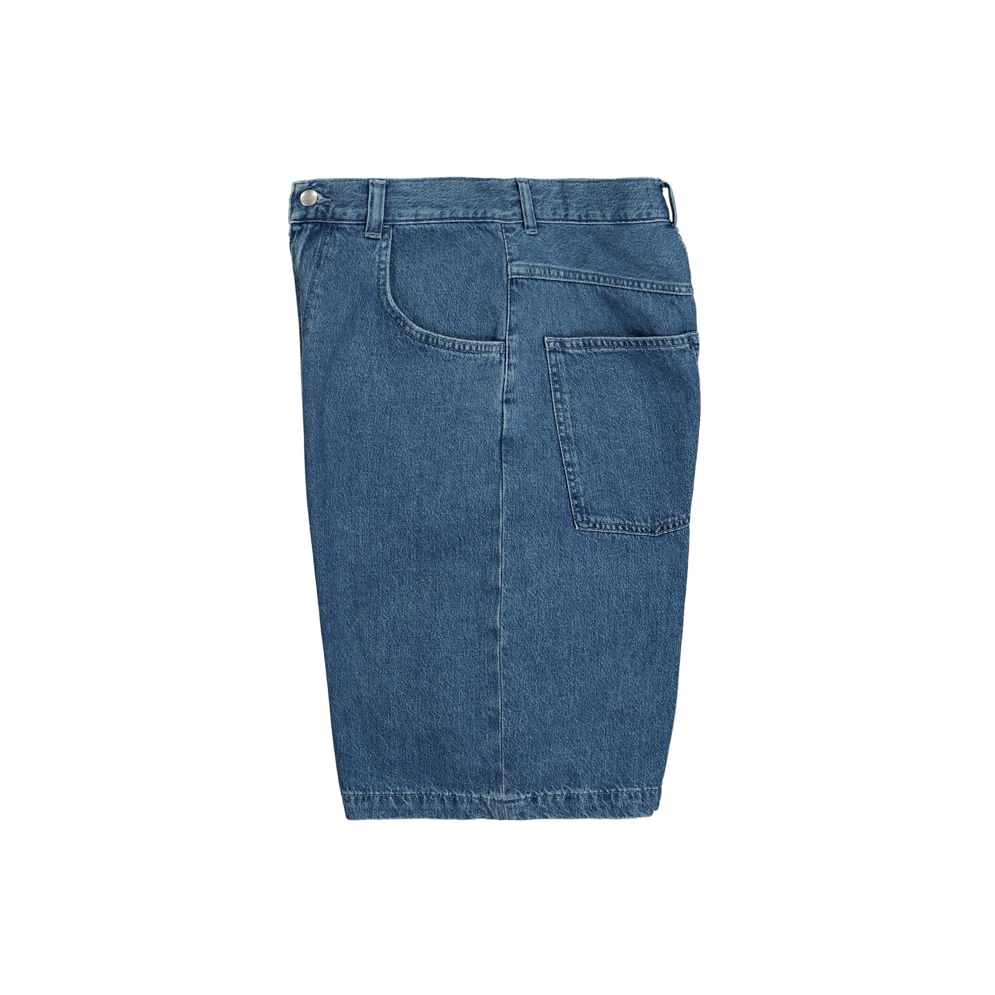 Edwin Worker Short Blue Light Shorts Close-up | Overkill