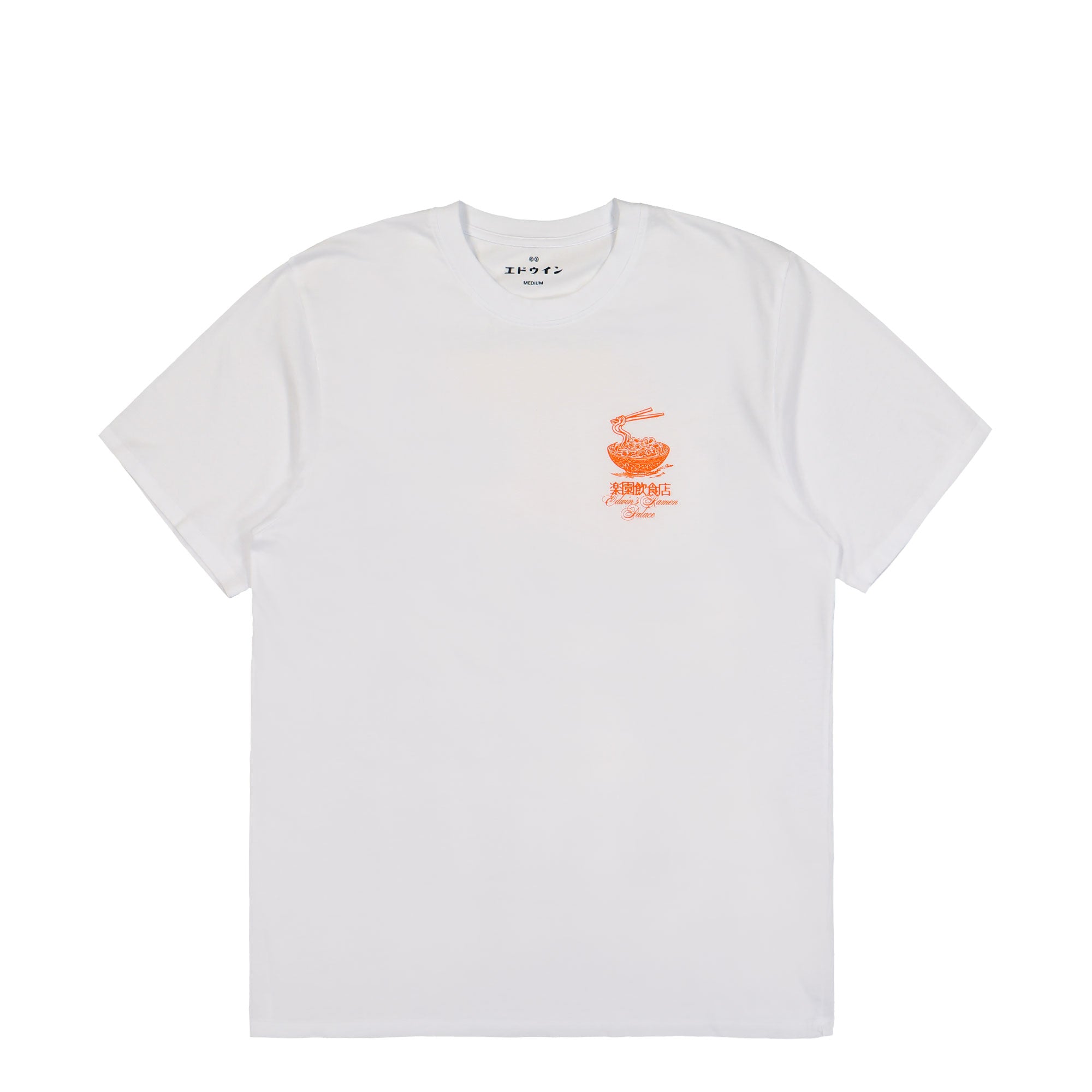 Edwin Ramen Palace T-Shirt White T-Shirts I035010.02.67.03 | Overkill