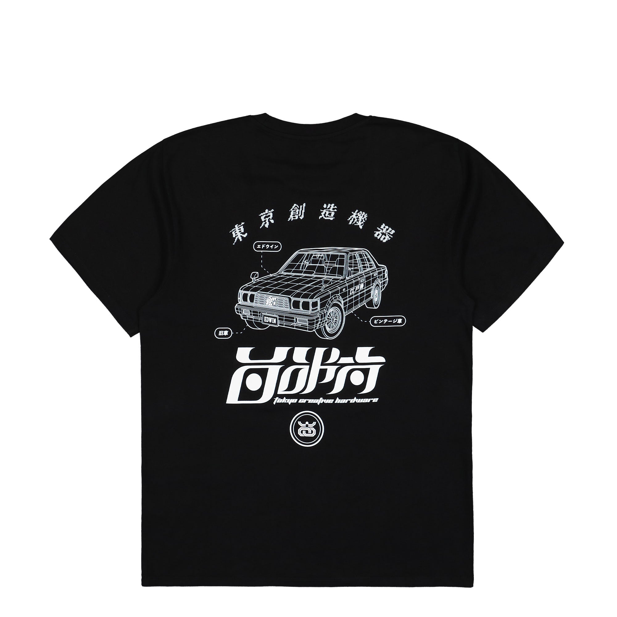 Edwin Staff T-Shirt Black T-Shirts Close-up | Overkill