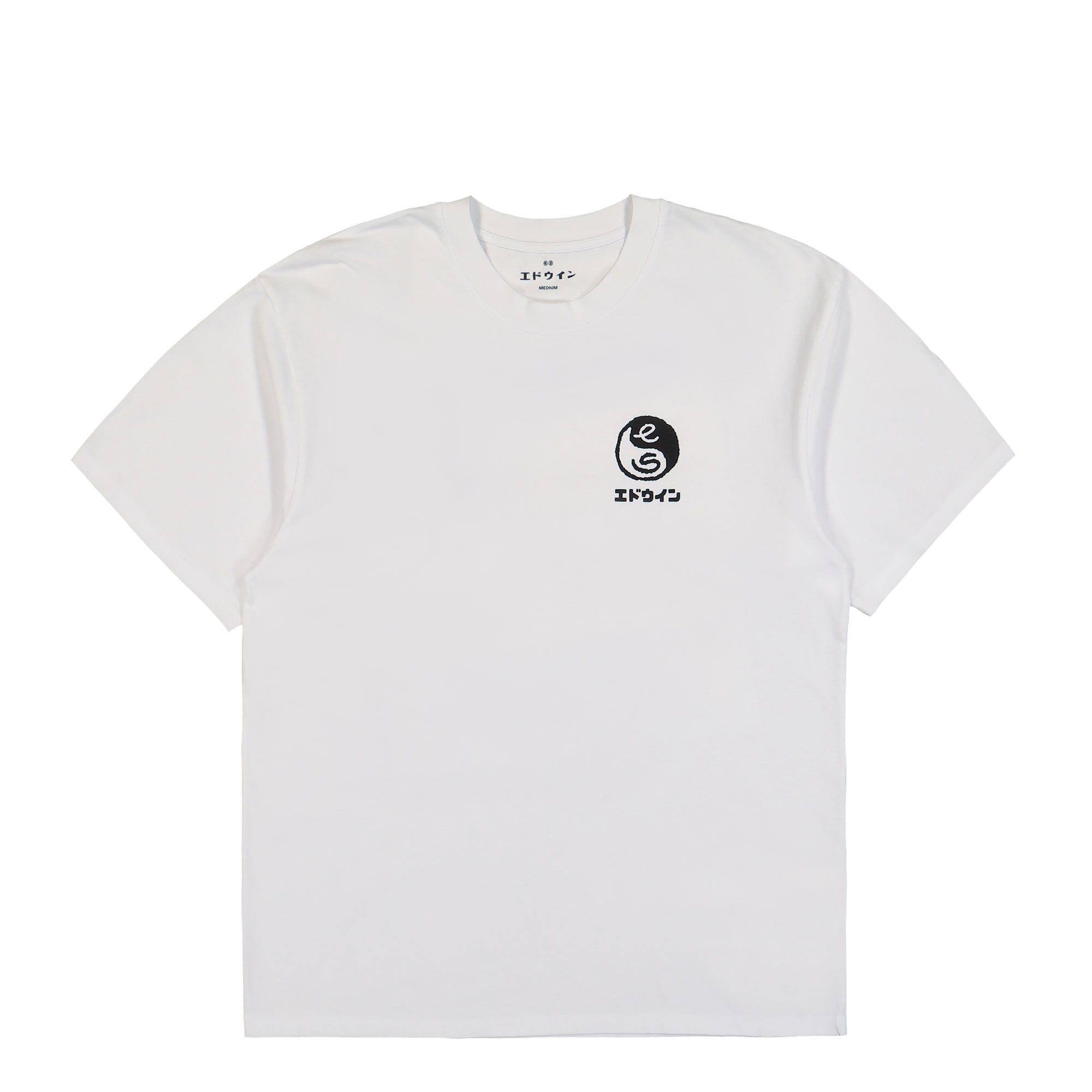 Edwin High Bear T-Shirt White T-Shirts I035030.02.67.03 | Overkill