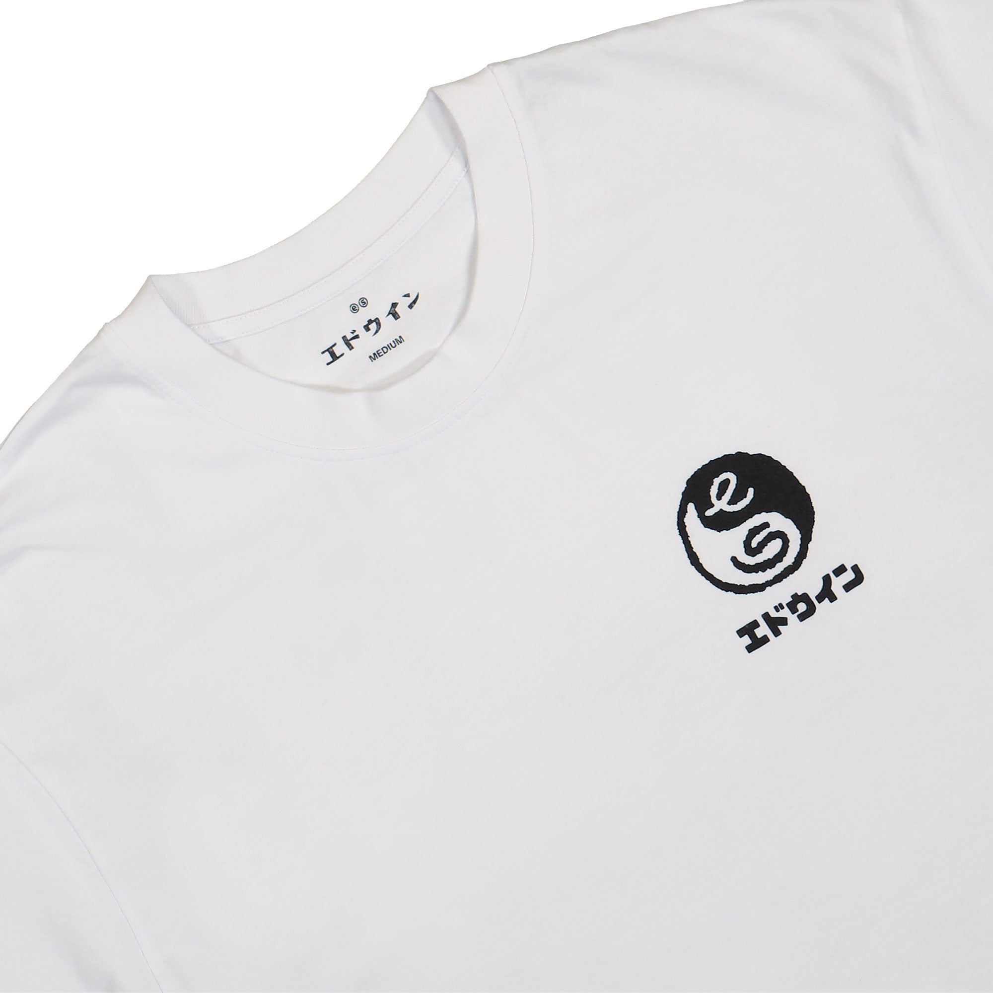 Edwin High Bear T-Shirt White T-Shirts Material | Overkill