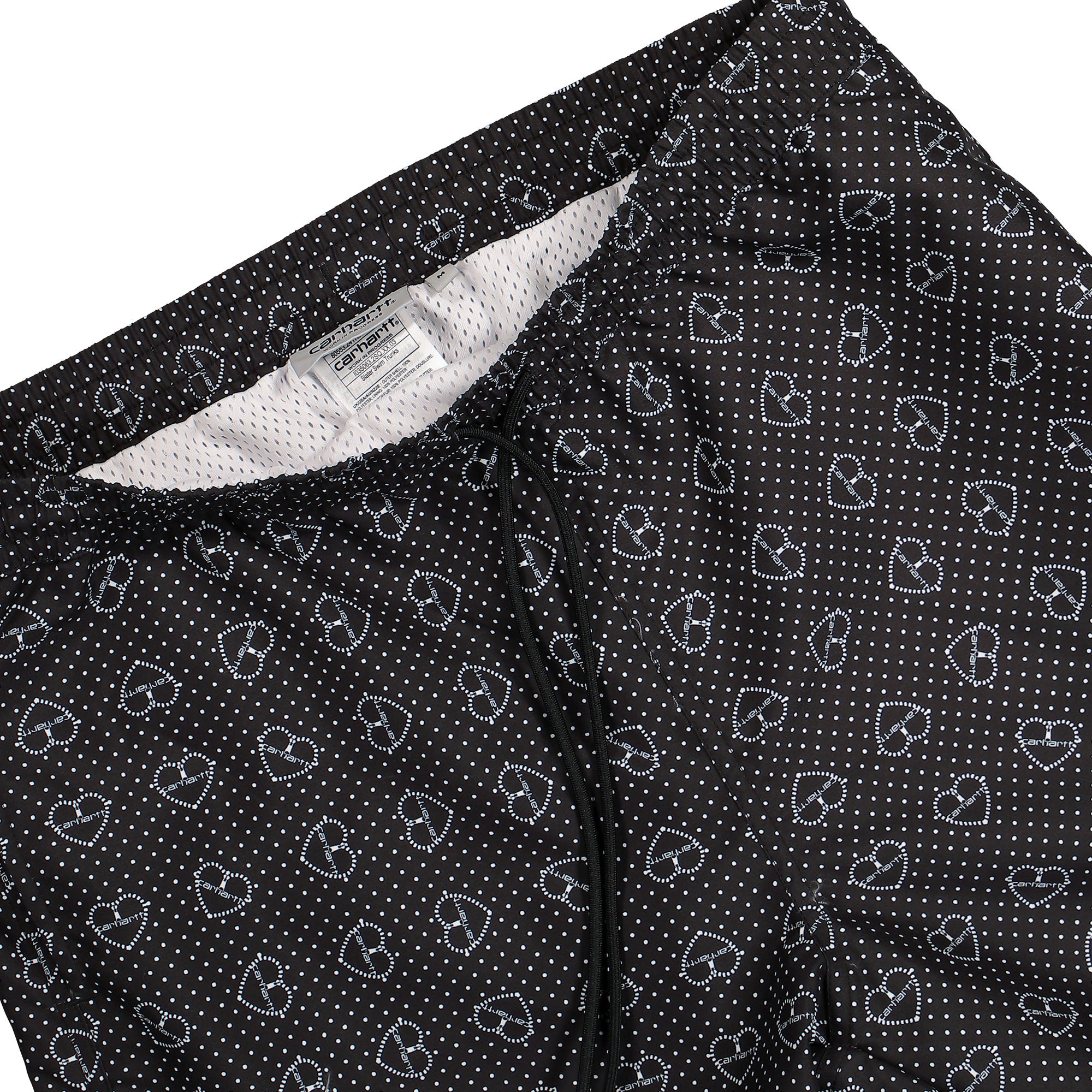 Carhartt WIP Slater Swim Trunks Furoshiki Print / Black Swimwear Detailfoto | Overkill