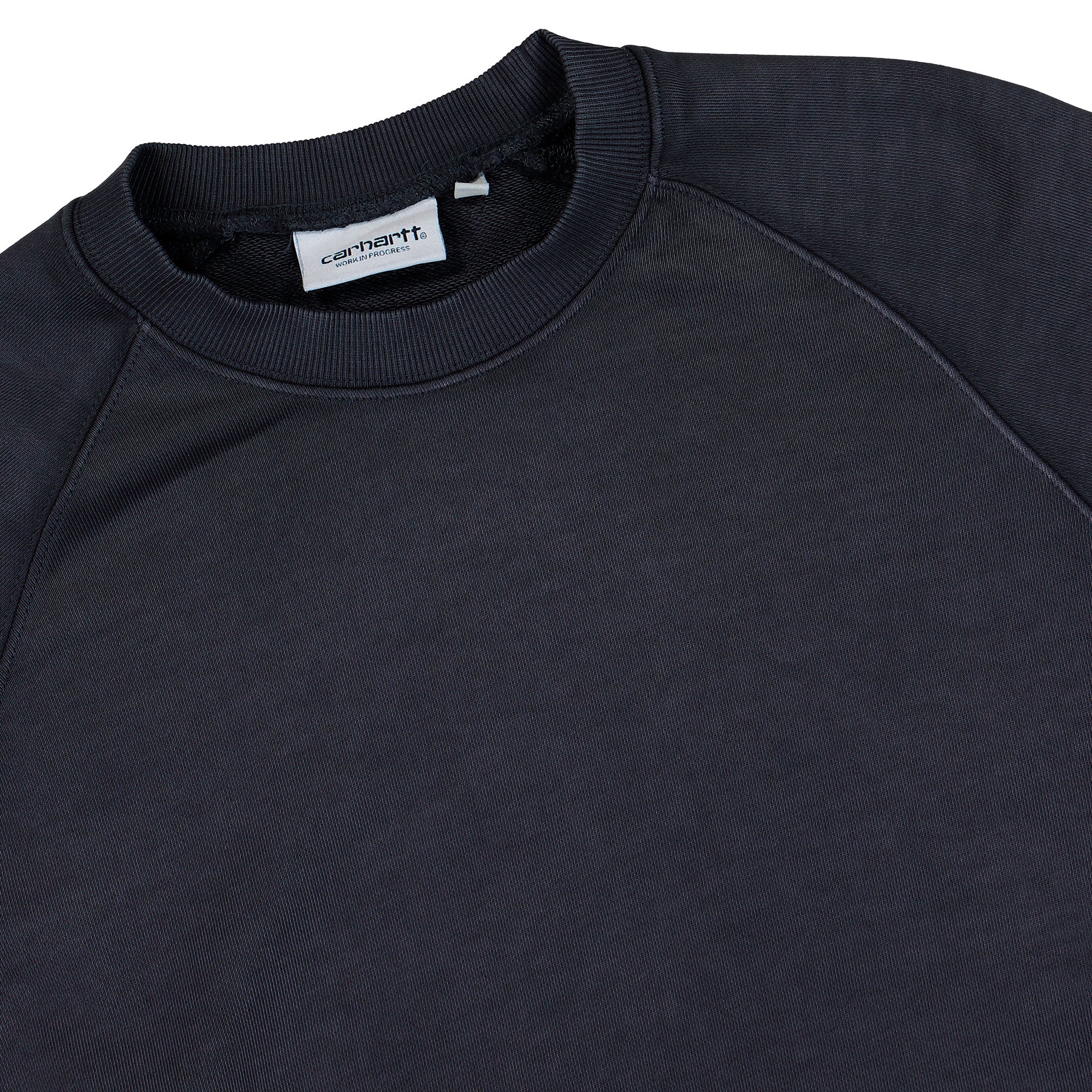 Carhartt WIP W Hudson Sweat Black / Chalk Wash Sweatshirts I035136.895F.03 Detailfoto | Overkill