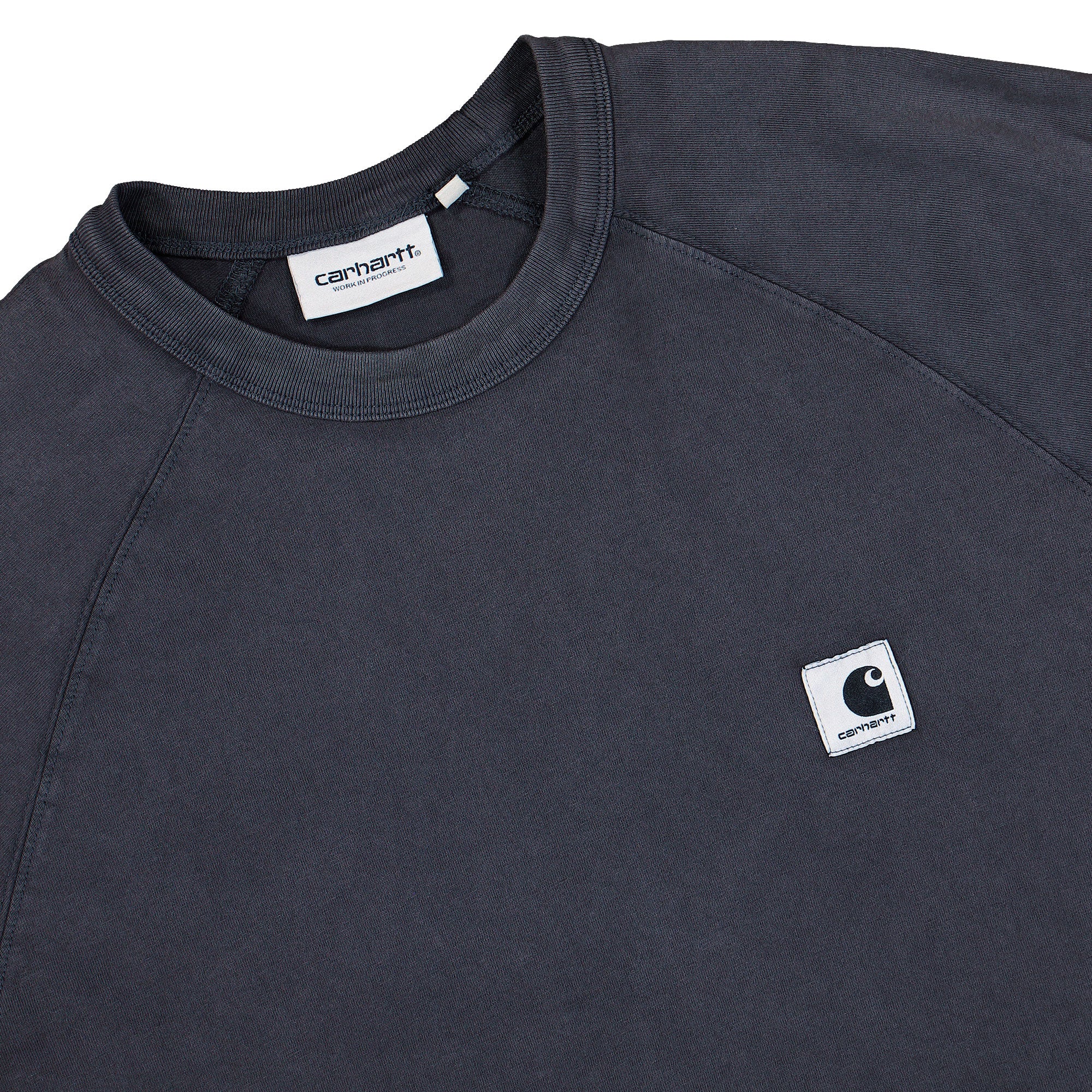 Carhartt WIP W S/S Hudson T-Shirt Black / Chalk Wash T-Shirts I035138.89.5F.03 Detailfoto | Overkill