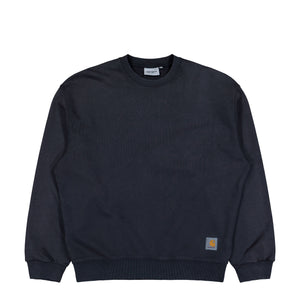 Carhartt WIP Hudson Sweat Black / Chalk Wash Sweatshirts I035186.89.5F.03 | Overkill