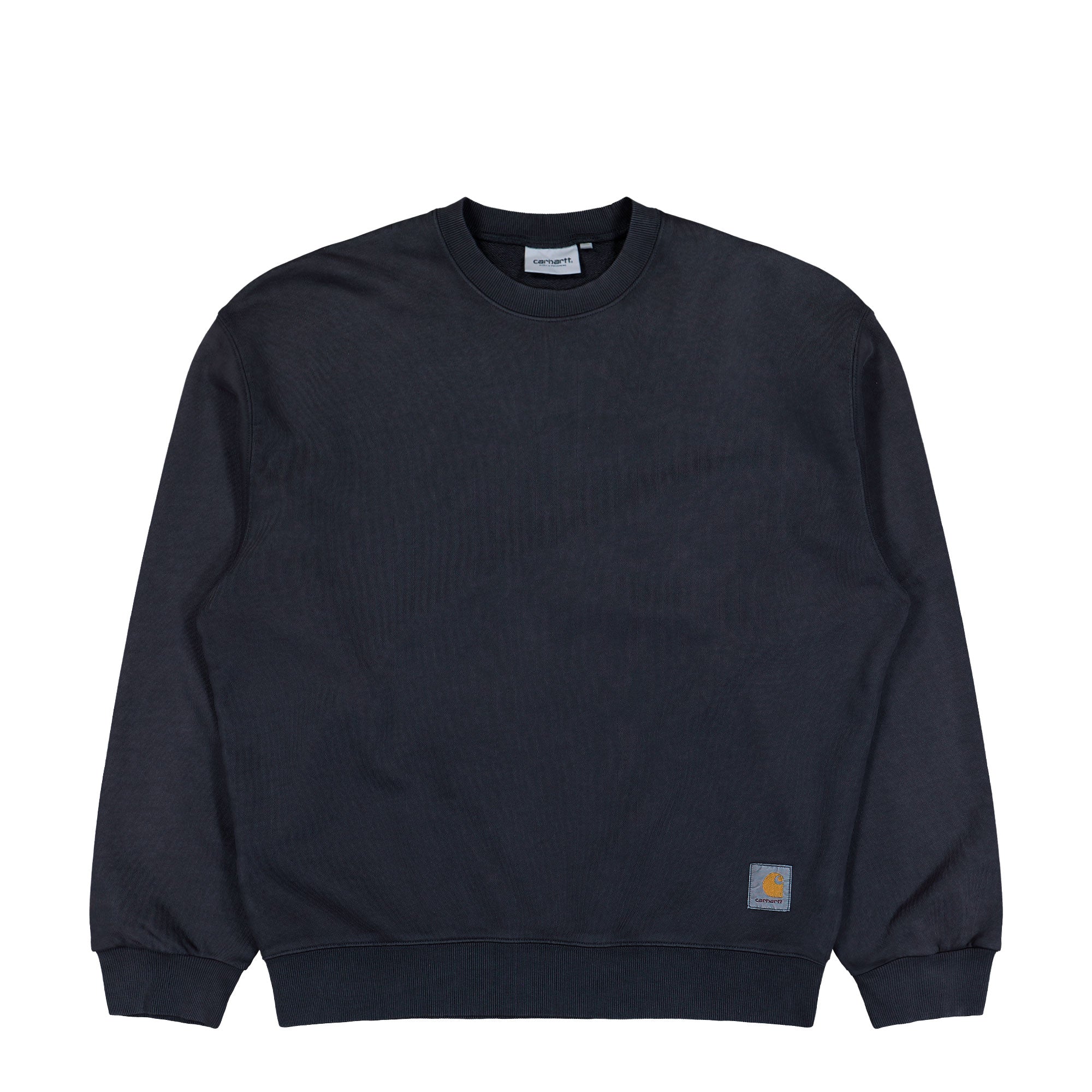 Carhartt WIP Hudson Sweat Black / Chalk Wash Sweatshirts I035186.89.5F.03 | Overkill