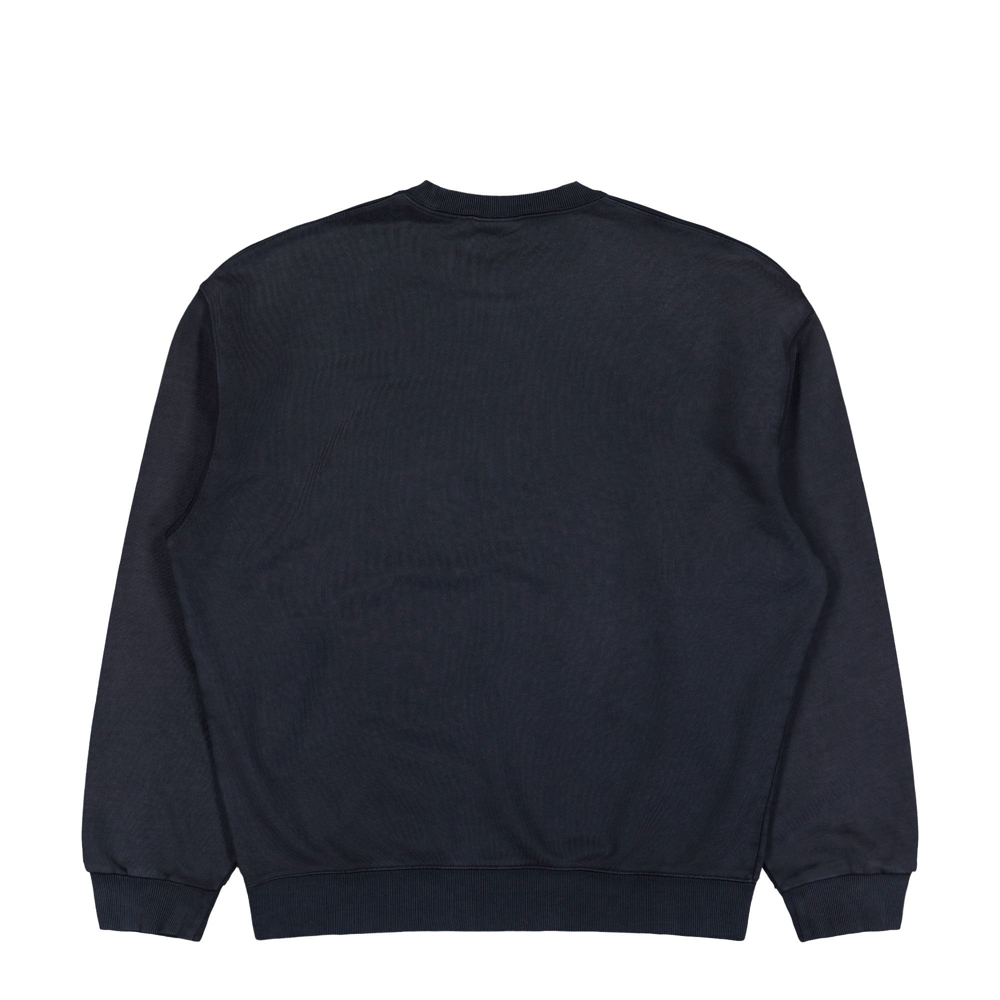 Carhartt WIP Hudson Sweat Black / Chalk Wash Sweatshirts I035186.89.5F.03 Close-up | Overkill