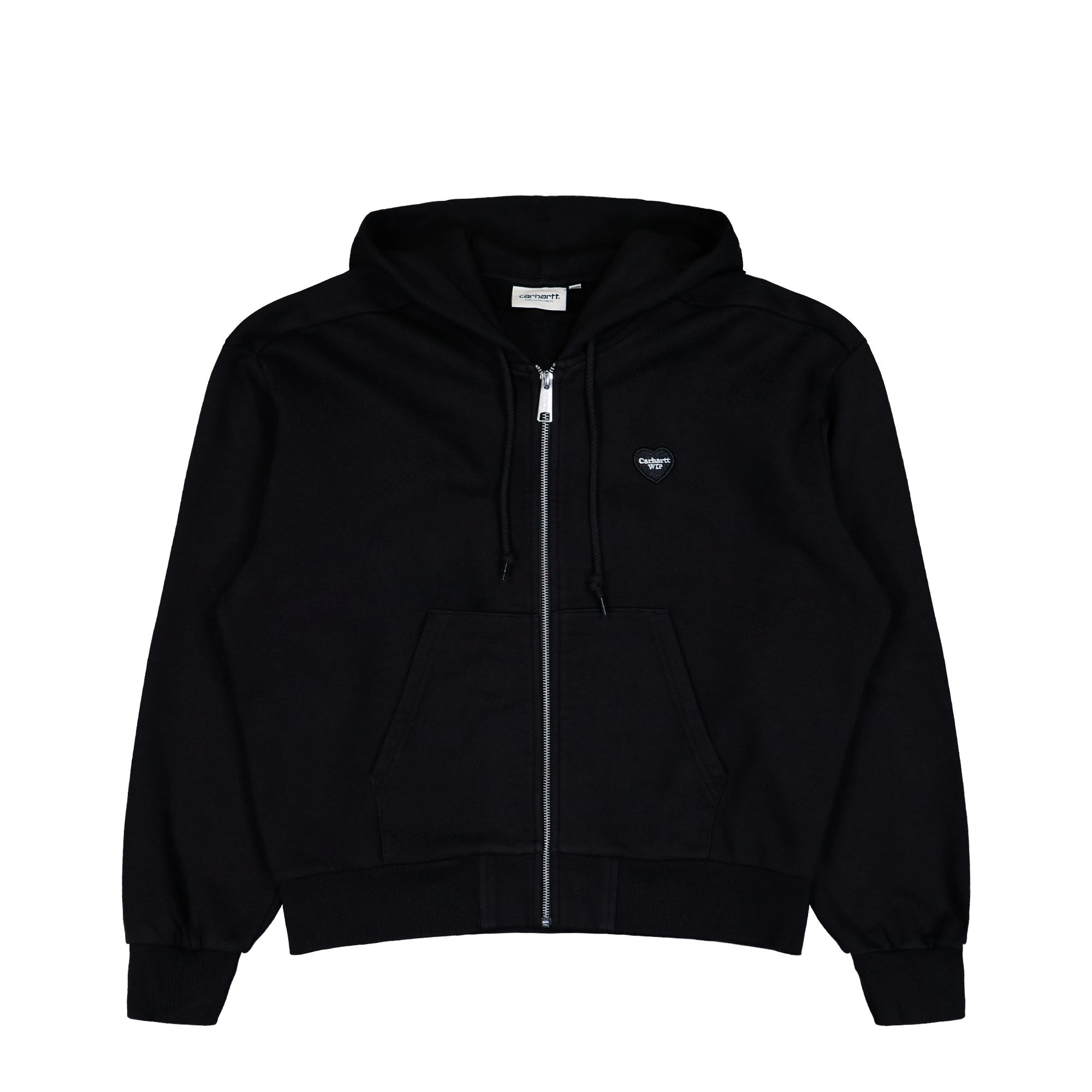 Carhartt WIP Hooded Heart II Hartt Jacket Black Hoodies I035242.89.XX.03 | Overkill