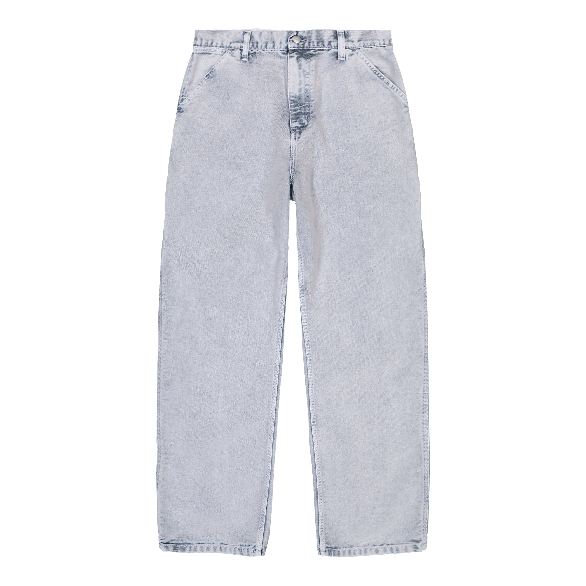 Carhartt WIP Single Knee Pant Black / Chalk Wash Jeans I035559.89.5F.32 | Overkill