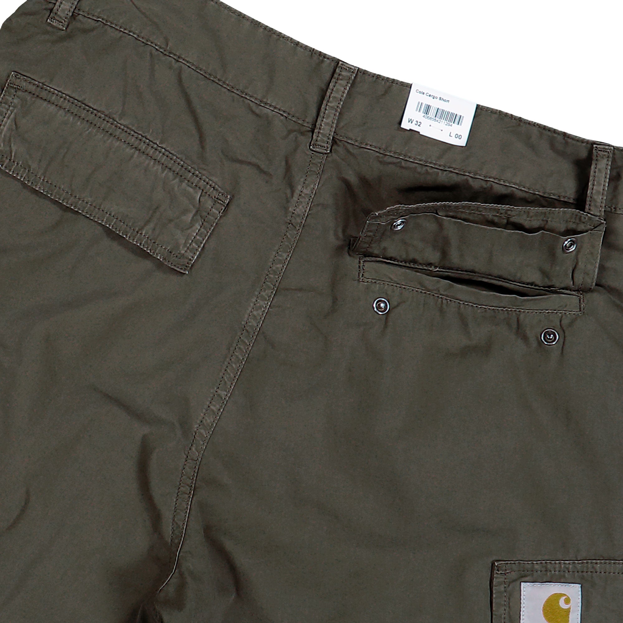 Carhartt WIP Cole Cargo Short Arabusta / Garment Dyed Shorts I035566.2ZZ.GD.00 Detail View 2 | Overkill