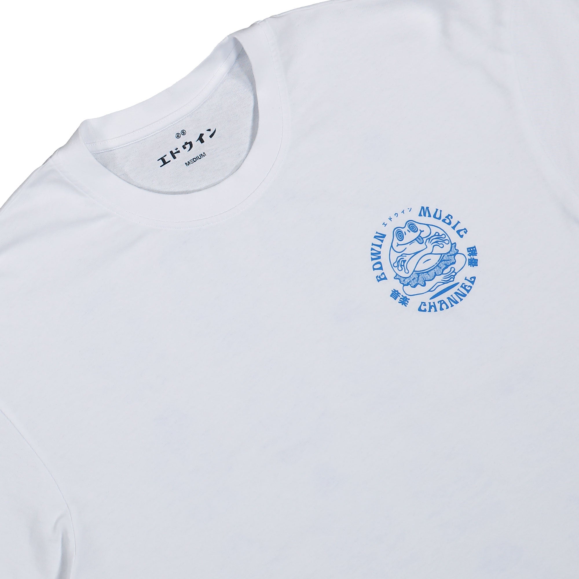 Edwin EMC Various T-Shirt White T-Shirts I035787.02.67.03 Close-up | Overkill