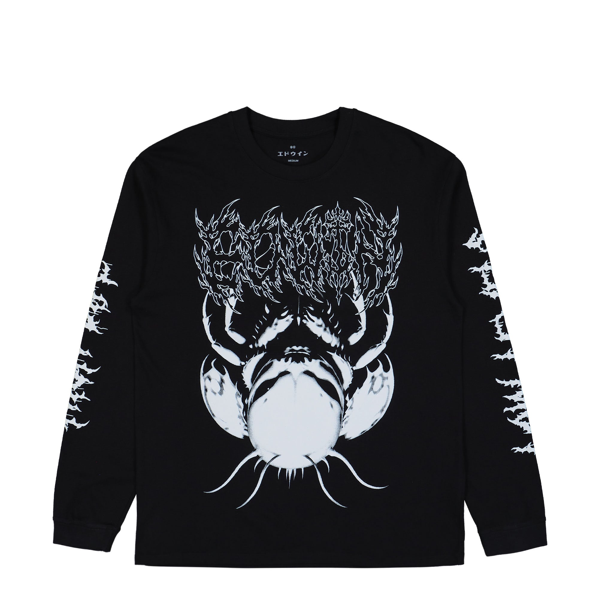 Edwin Panku Kochu LS T-Shirt Black Longsleeve I035824.89.67.03 | Overkill