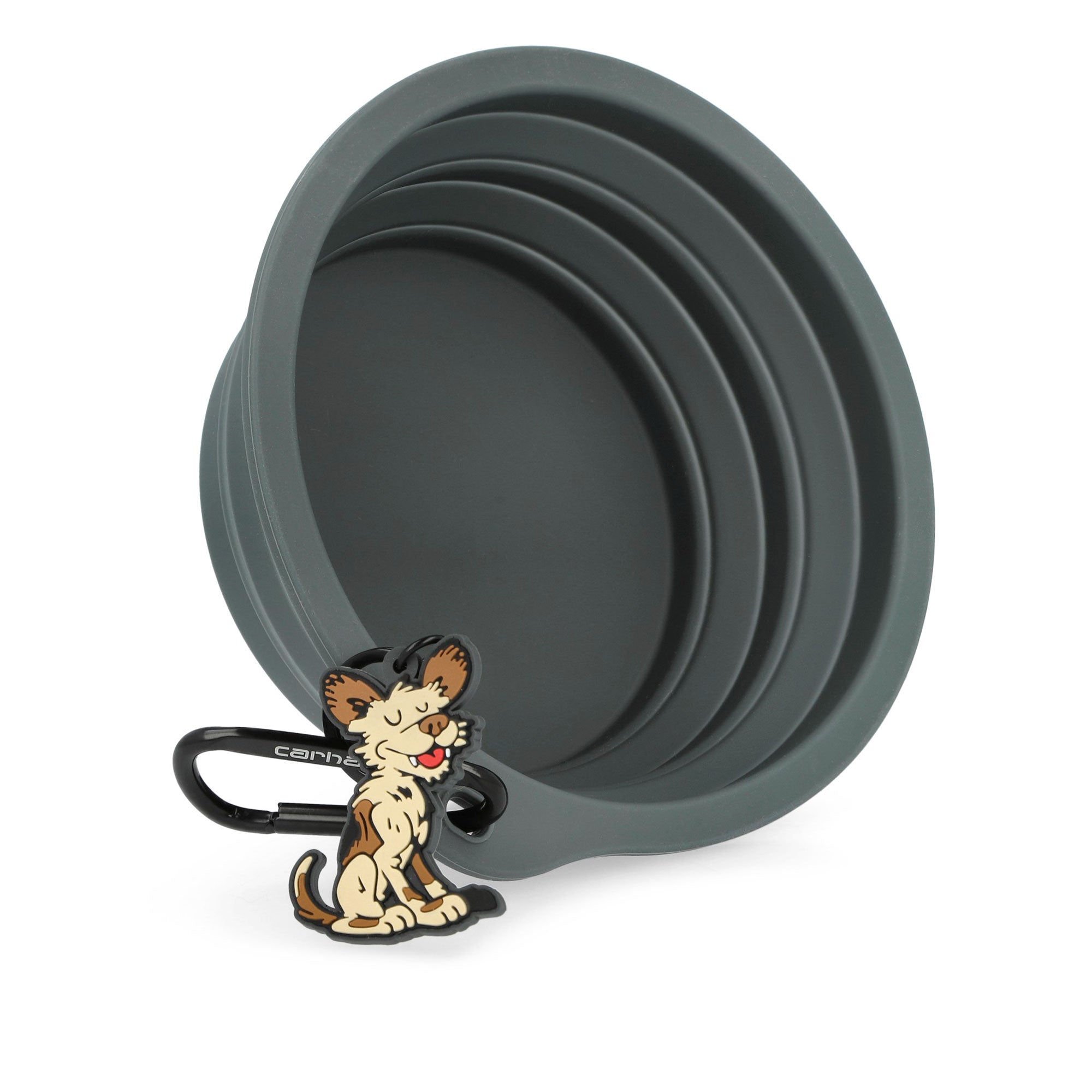 Carhartt WIP Wild Dog Foldable Bowl Olive / Wax Outdoor Accessories I035847.3DD.XX.06 Detail View 1 | Overkill