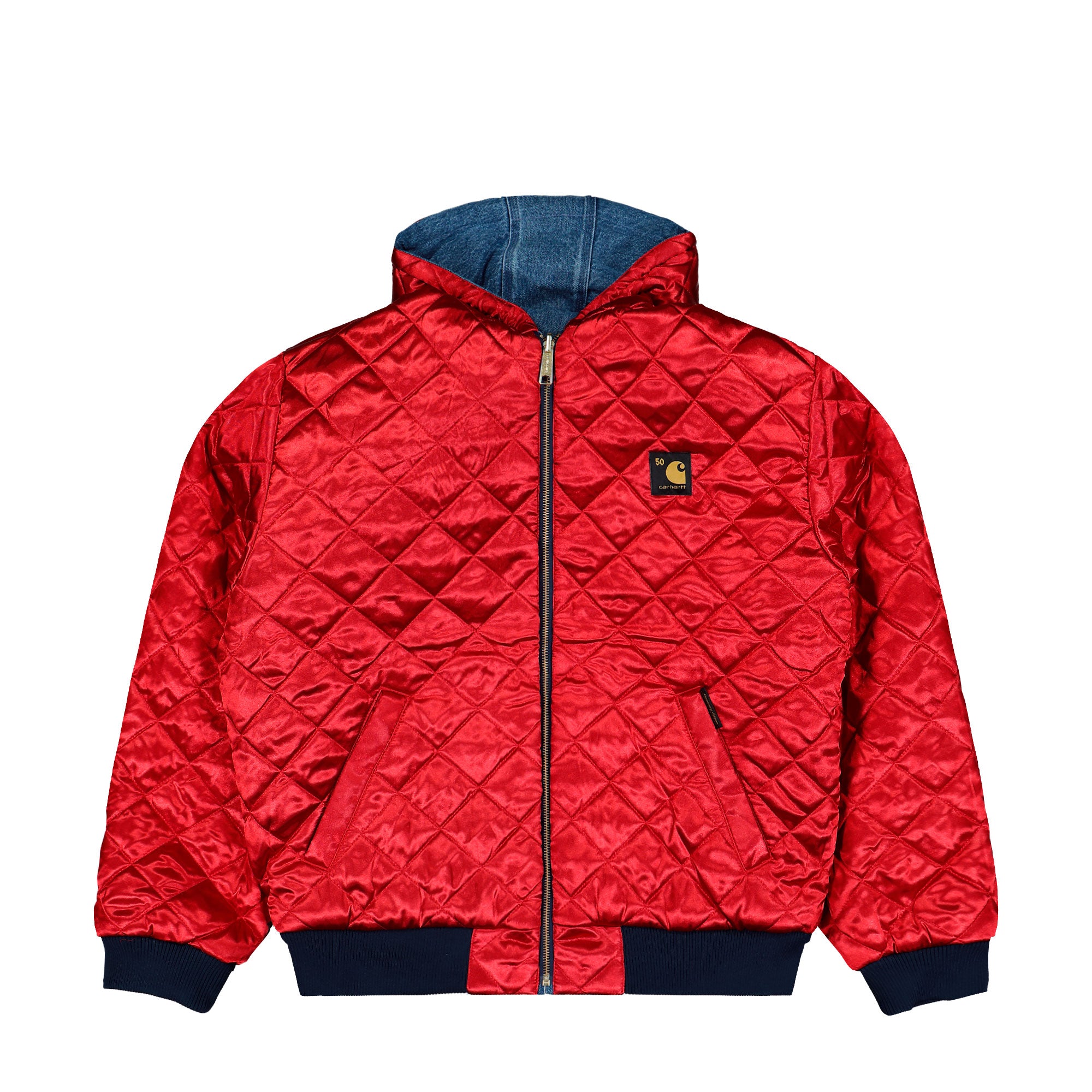 adidas 50 Years Anniversary OG Active Jacket Denim Blue / USA Red Jacket I035966.3FZ.12.03 Detail View 5 | Overkill
