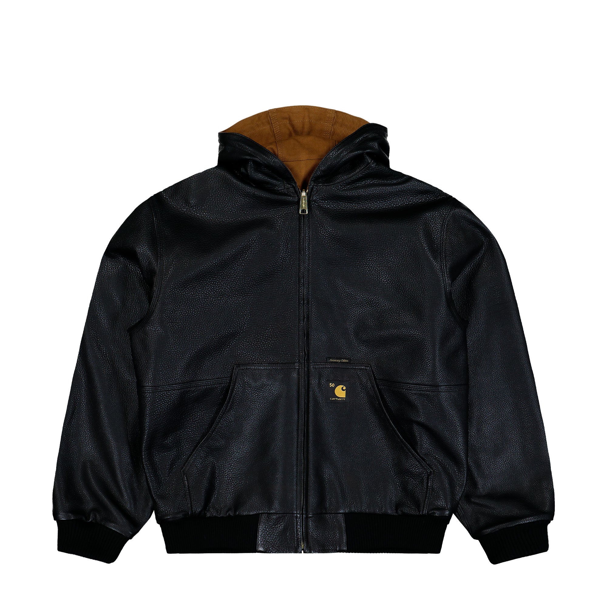 adidas 50 Years Anniversary OG Active Jacket Leather Black / Hamilton Brown Jacket I035967.3R0.XX.03 | Overkill