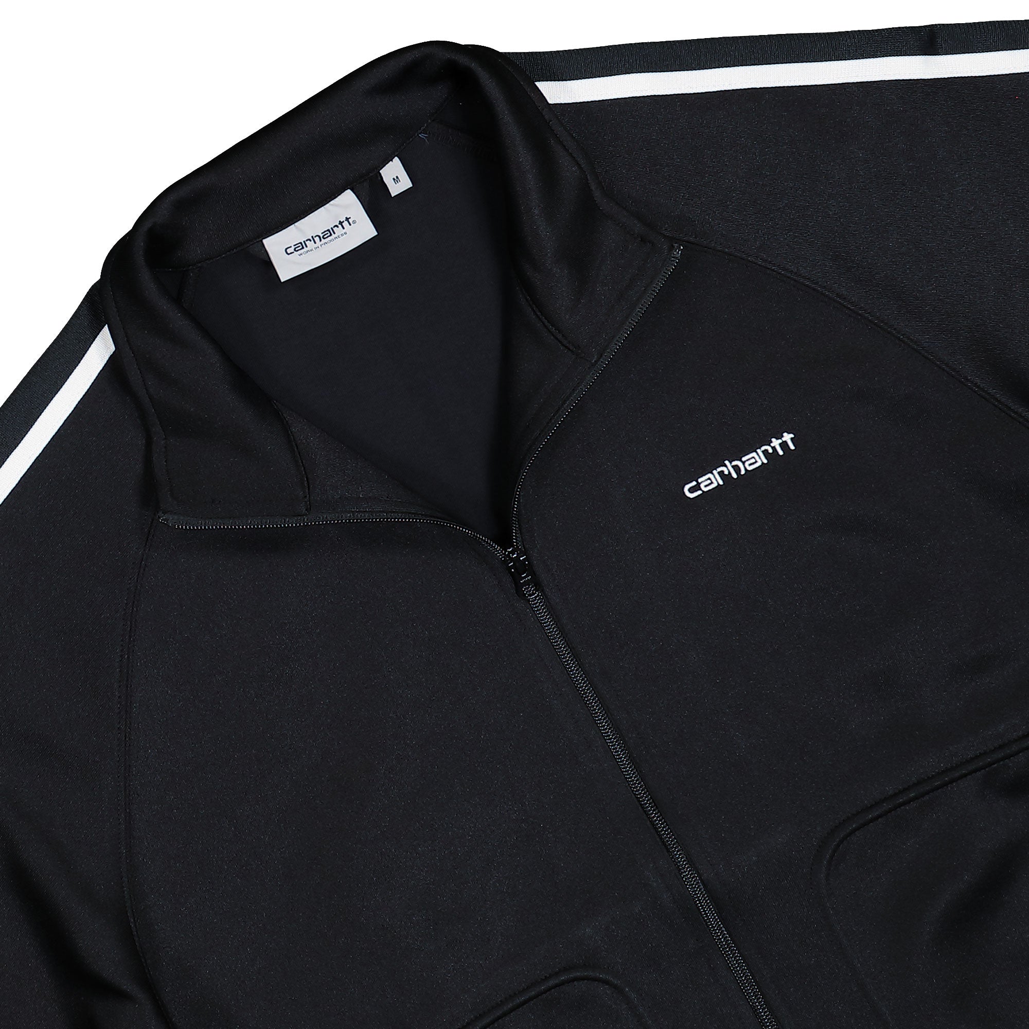Carhartt WIP Bolar Sweat Jacket Black / Wax Track Jackets I036223.K02.XX.03 Detailfoto | Overkill
