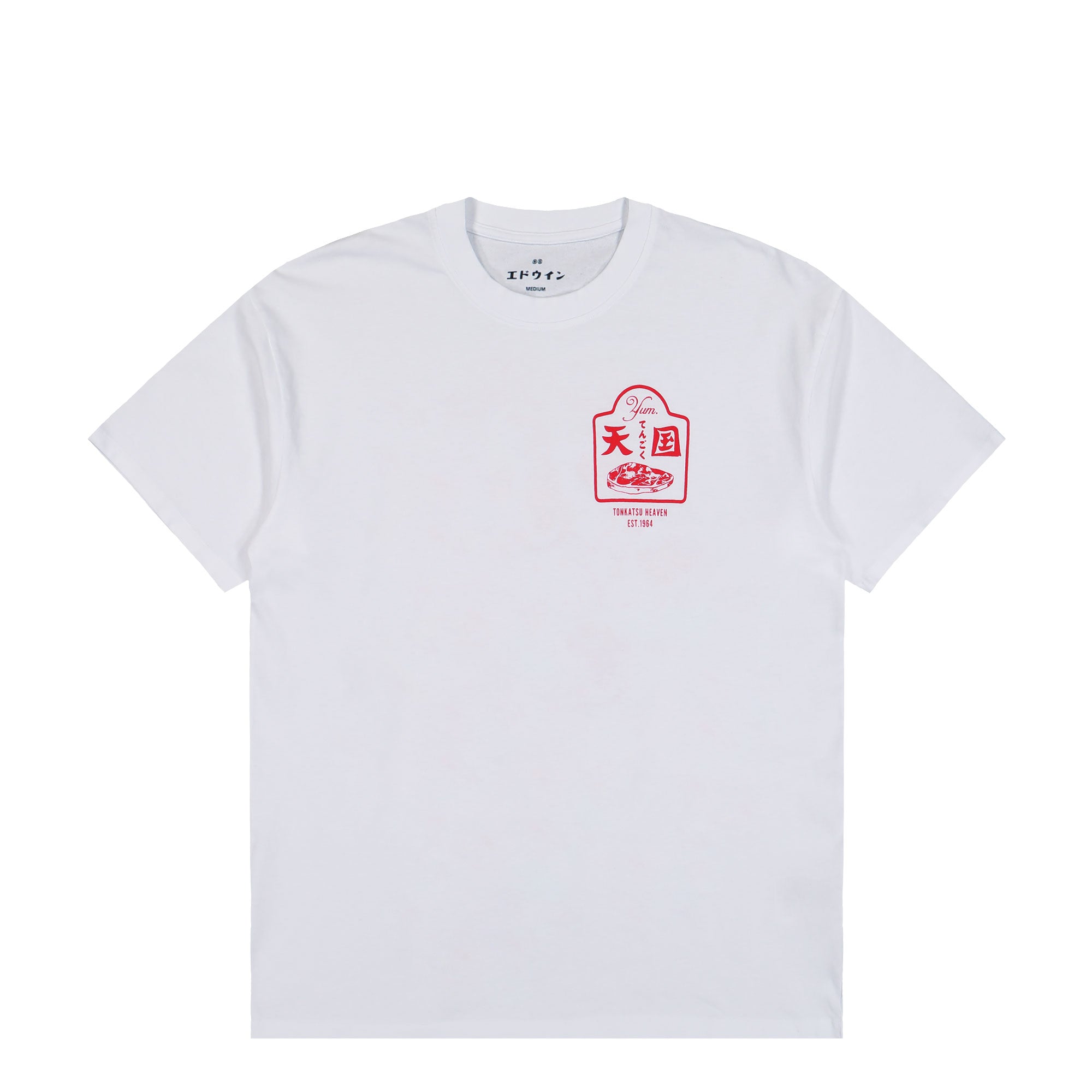 Edwin Tonkatsu T-Shirt White T-Shirt I036395.02.67.03 | Overkill
