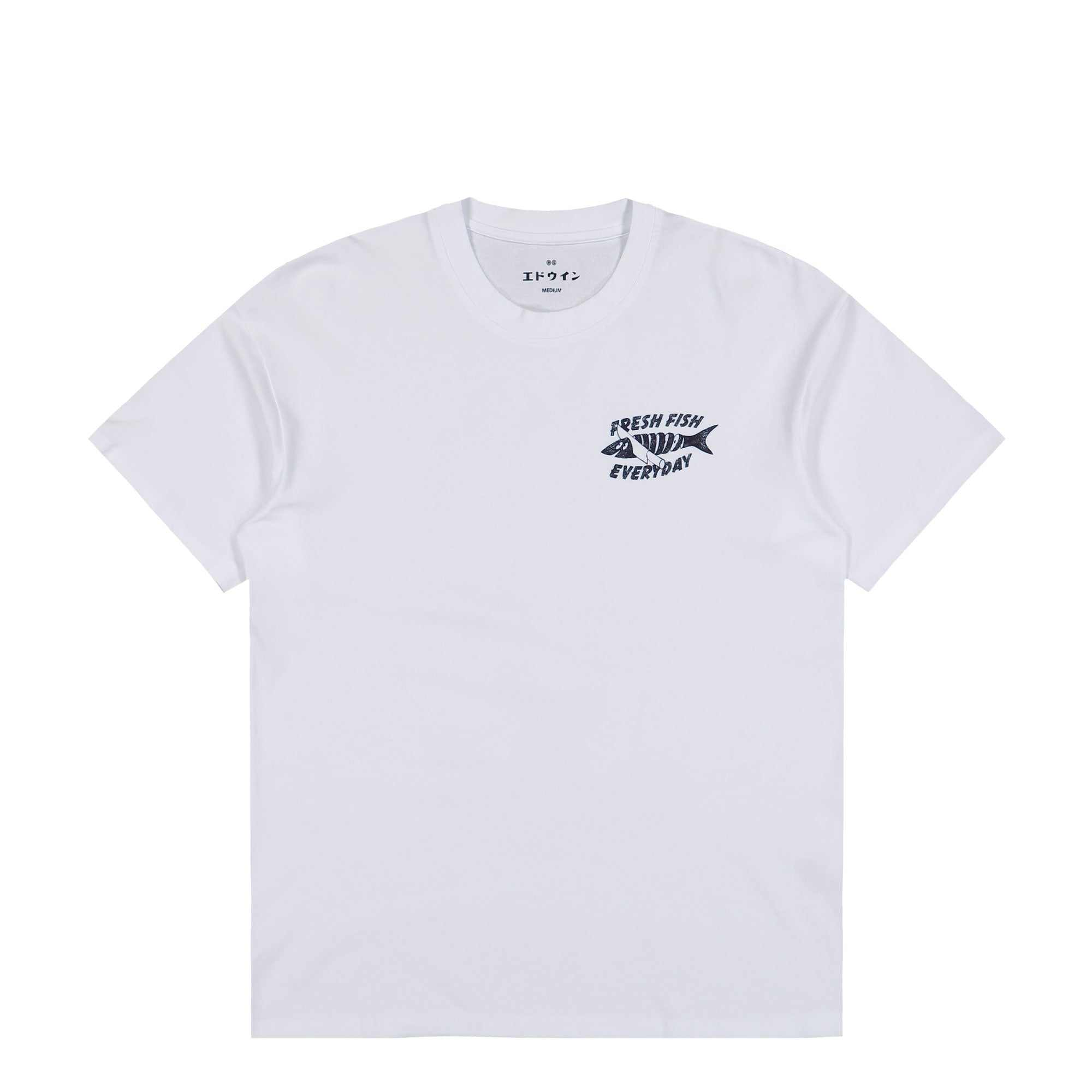 Edwin Monsieur Sakana T-Shirt White T-Shirt I036398.02.67.03 | Overkill