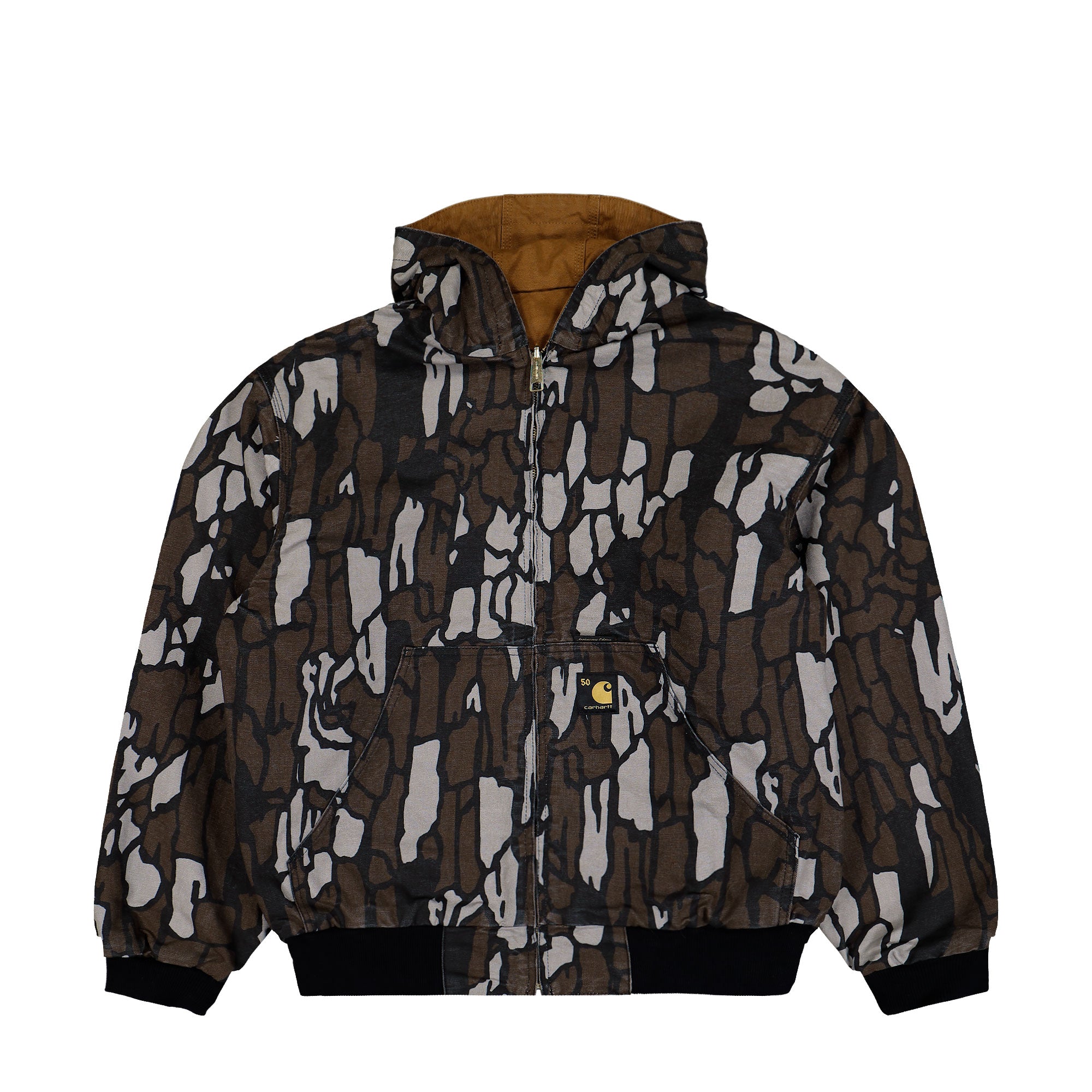 adidas 50 Years Anniversary OG Active Jacket Canvas Hamilton Brown / Camo Trebark Jacket I036412.3GK.02.03 Detail View 5 | Overkill