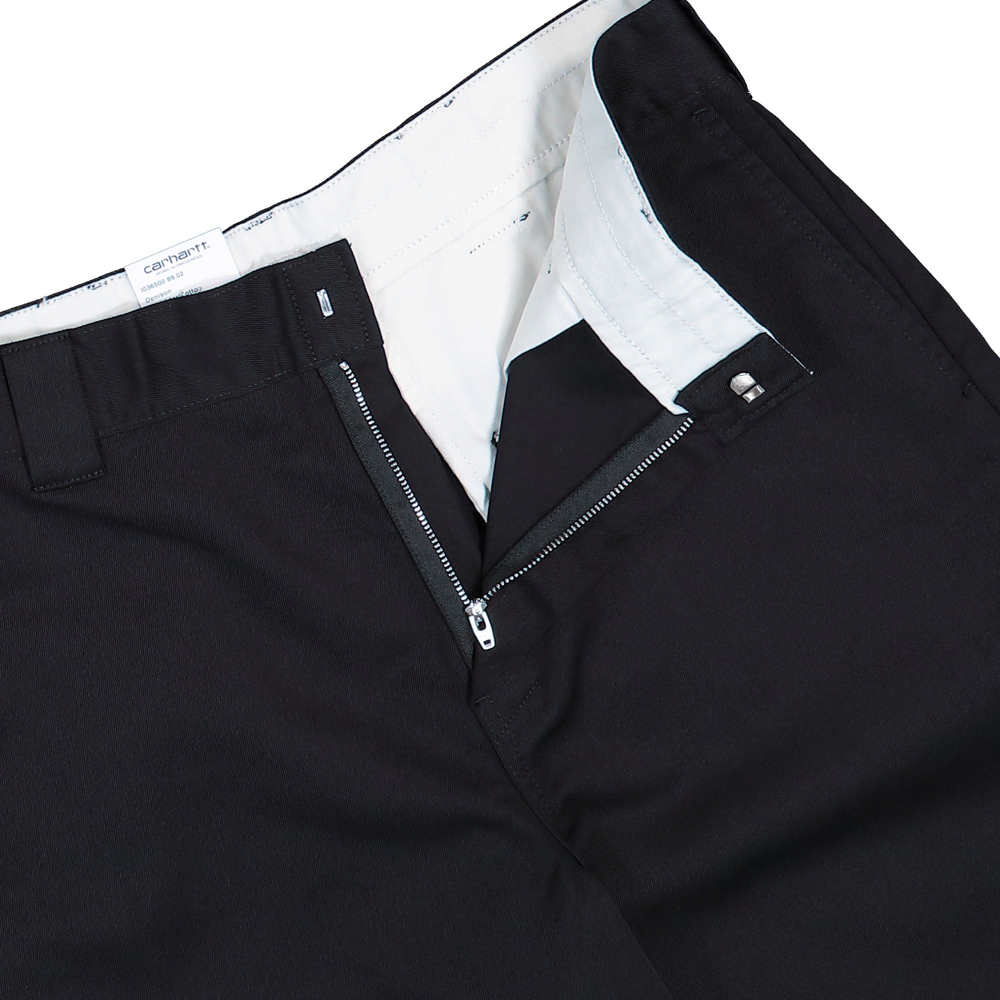 Carhartt WIP Craft Short Black Rinsed Short I036500.89.02.00 Detail View 1 | Overkill