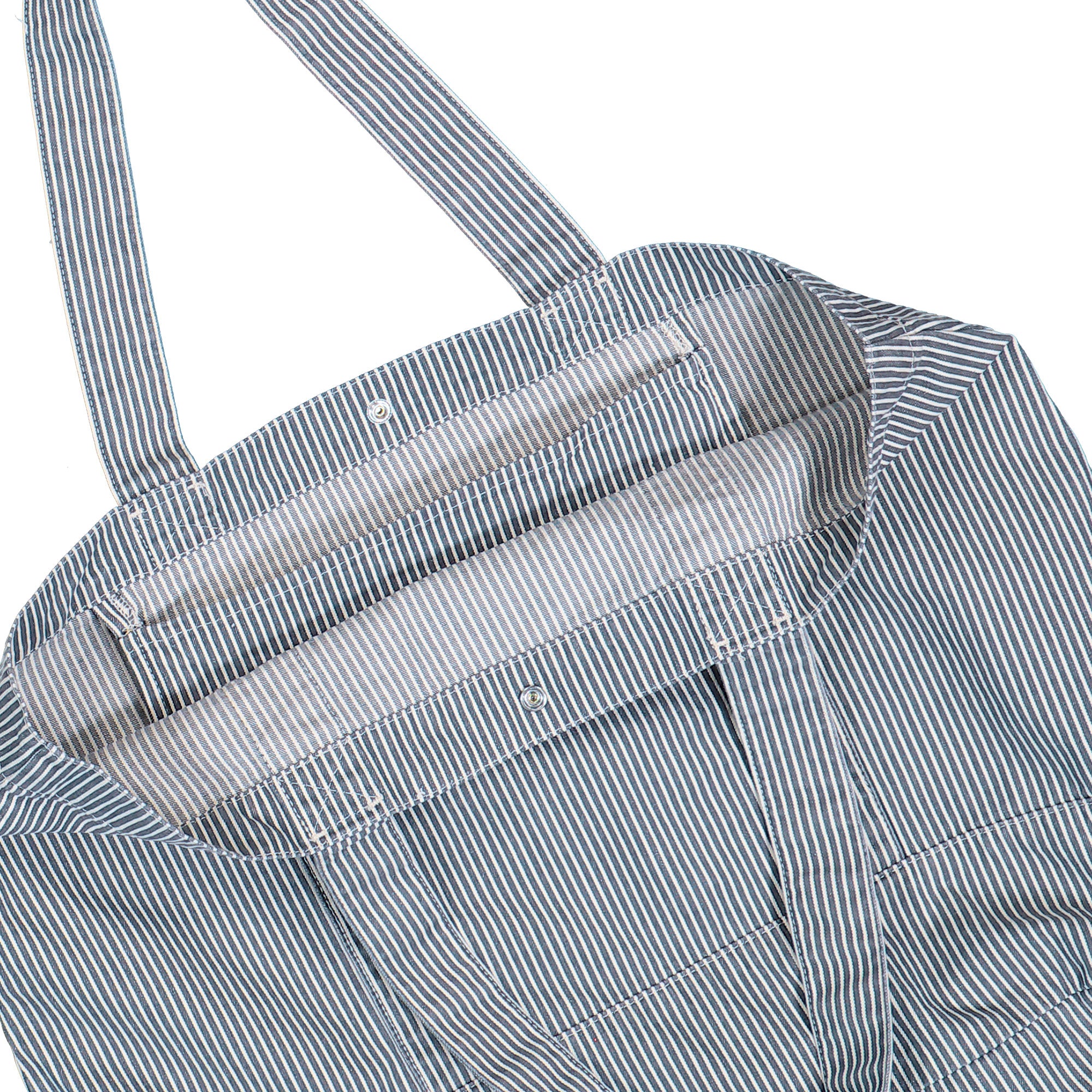 Carhartt WIP Mercer Tote Bag Mercer Stripe, Graphite, Wax Shoppers I036510.3OK.06.06 Detail View 2 | Overkill