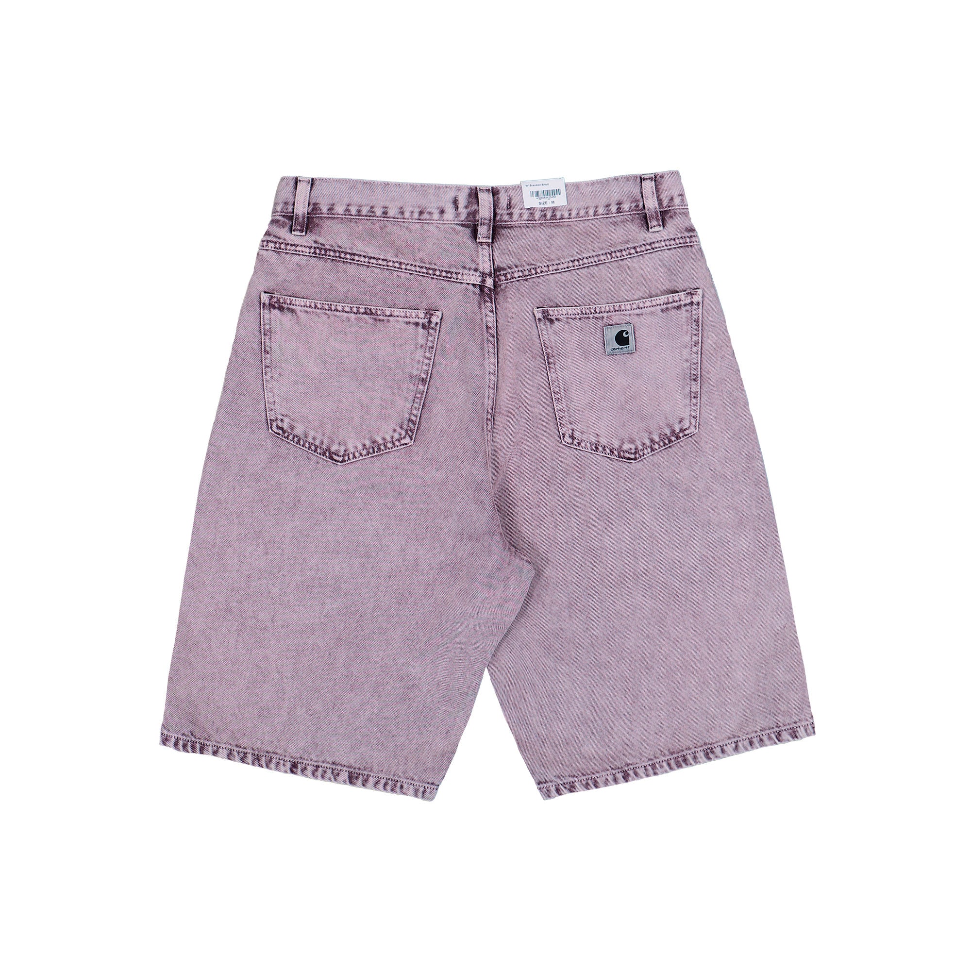 Carhartt WIP W Brandon Short Cozy Purple Chalk Wash Short I036530.3J1.5F.03 Close-up | Overkill