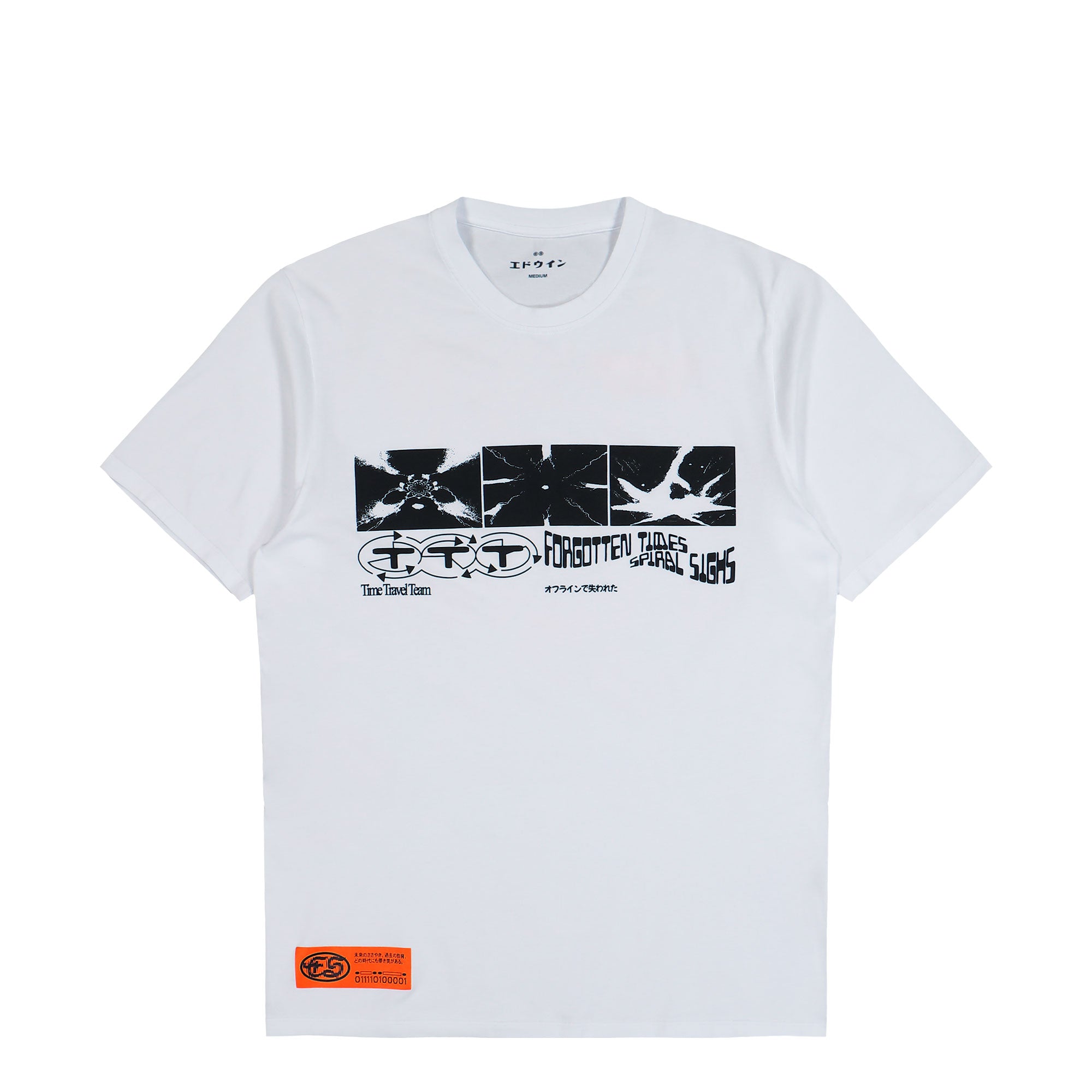 Edwin Always Late T-Shirt White T-Shirts I036575.02.67.03 | Overkill