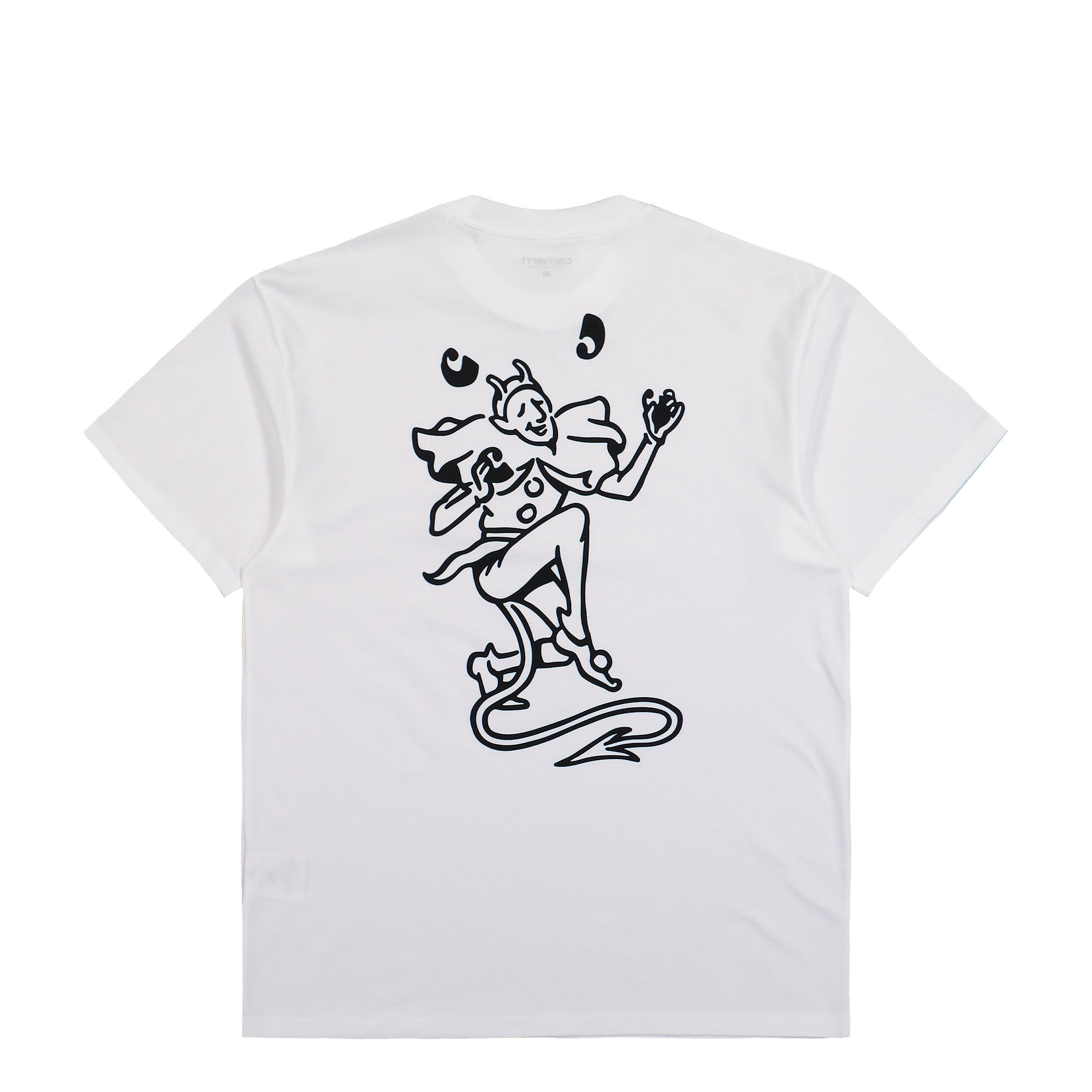 Carhartt WIP S/S Playing Cards T-Shirt White T-Shirt I036895.02.XX.03 Close-up | Overkill