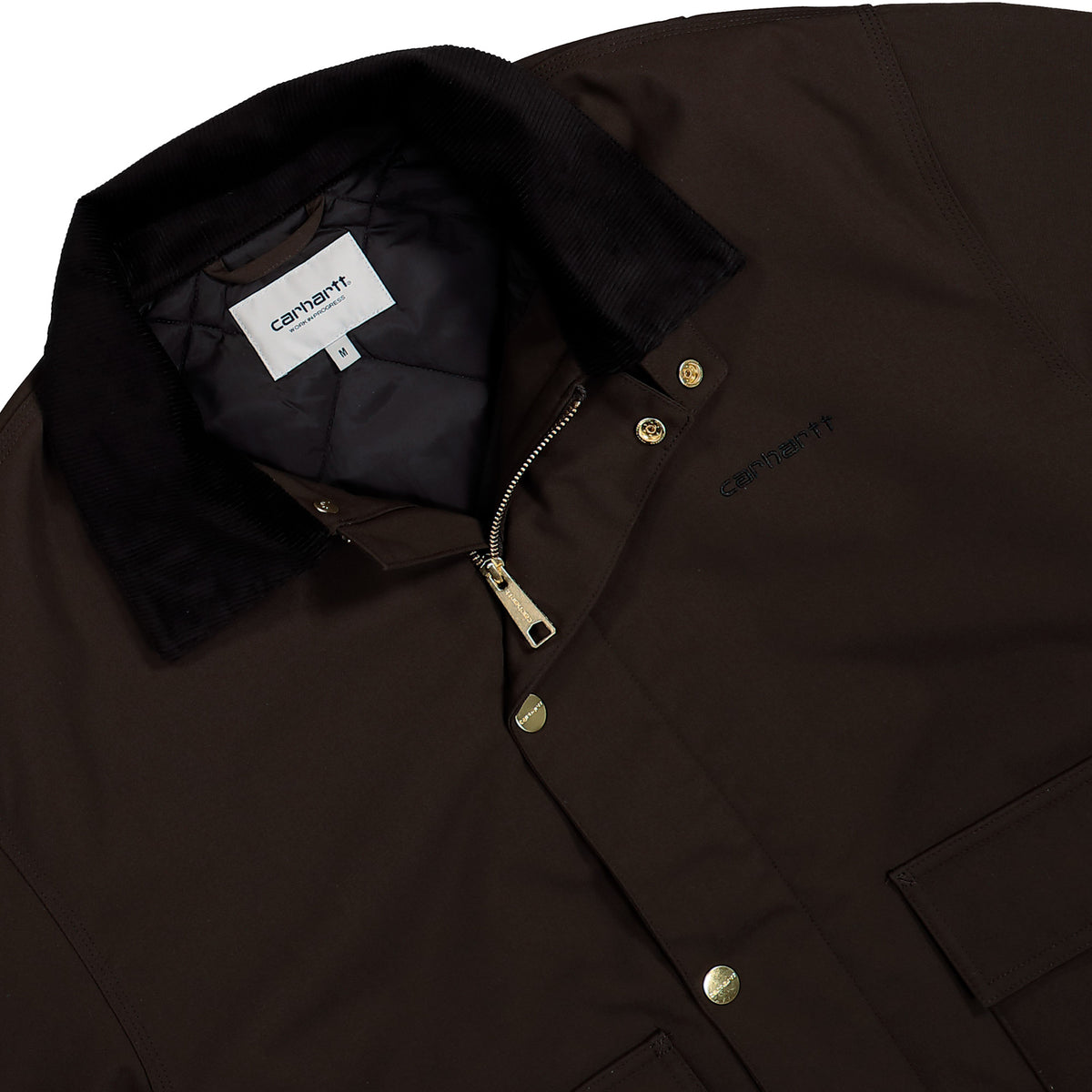 Carhartt WIP Quentin Jacket Tobacco / Black Jacket I037047.1YL.XX.03 Detailfoto | Overkill