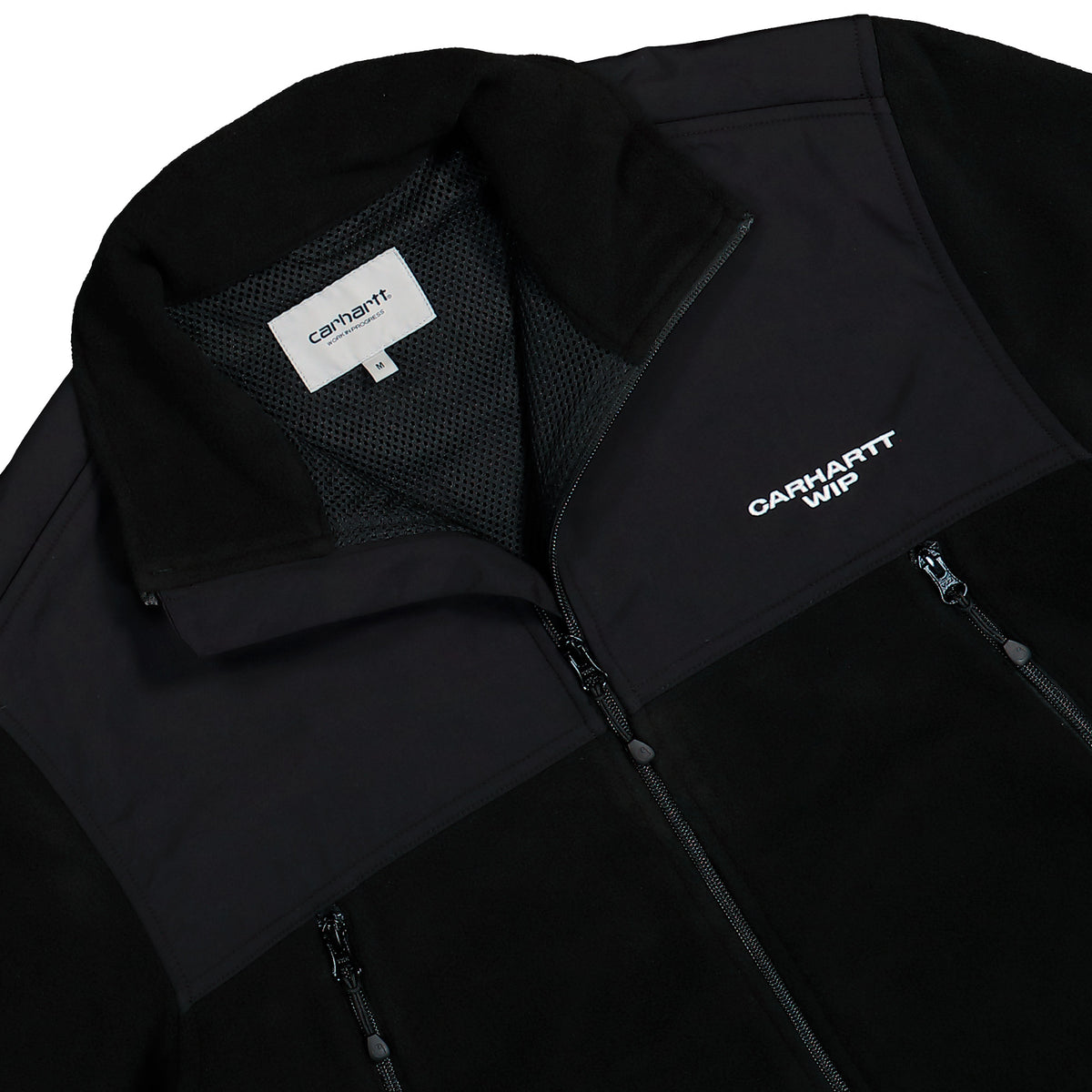 Carhartt WIP Edmore Jacket Black / White jackets I037138.0D2.XX.03 Detailfoto | Overkill