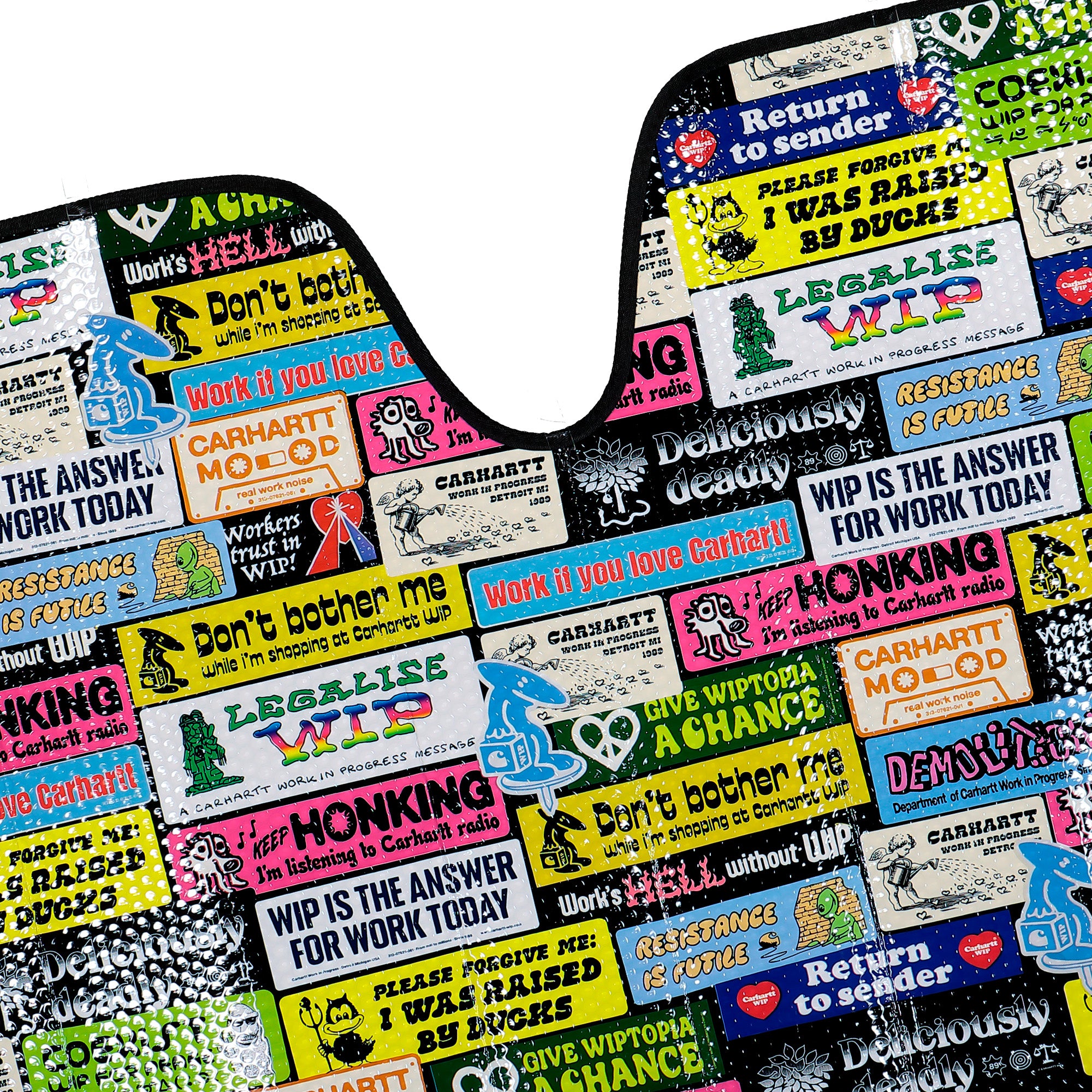 Carhartt WIP Bumper Windscreen Sunshade Multicolor Motor Vehicle Window Parts I037193.08.XX.06 Detailfoto | Overkill
