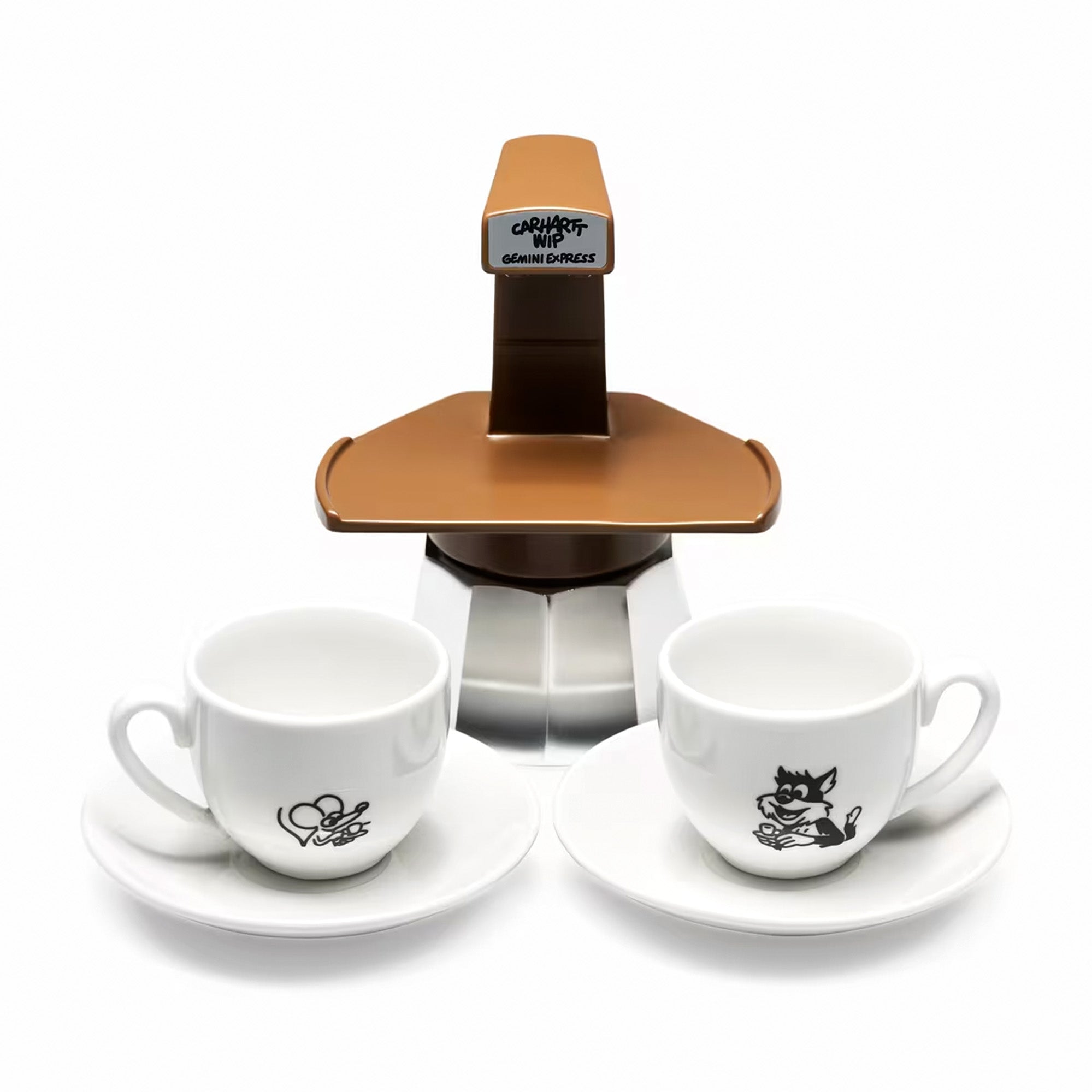 Carhartt WIP Coffee Break Espresso Maker Brown Espreesso Machines I037194.51.XX.06 Close-up | Overkill