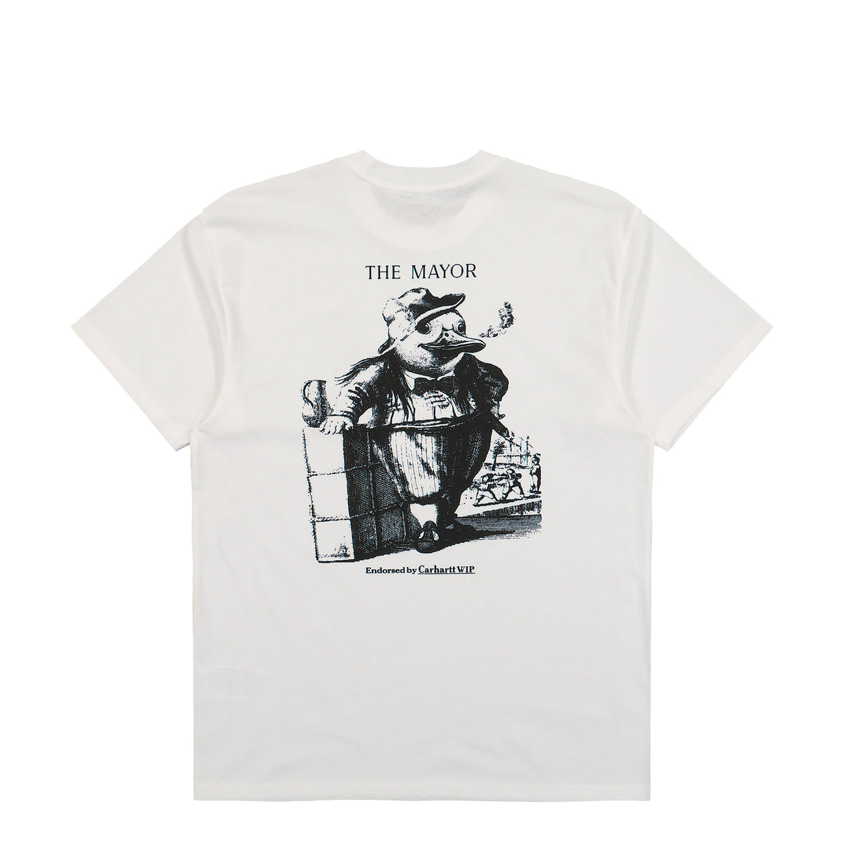Carhartt WIP S/S Vote T-Shirt White T-Shirt I037269.02.XX.03 Close-up | Overkill