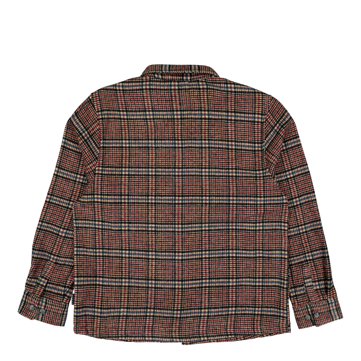 Edwin Julius LS Shirt Burgundy / Blue Shirts I037312.3MJ.67.03 Close-up | Overkill