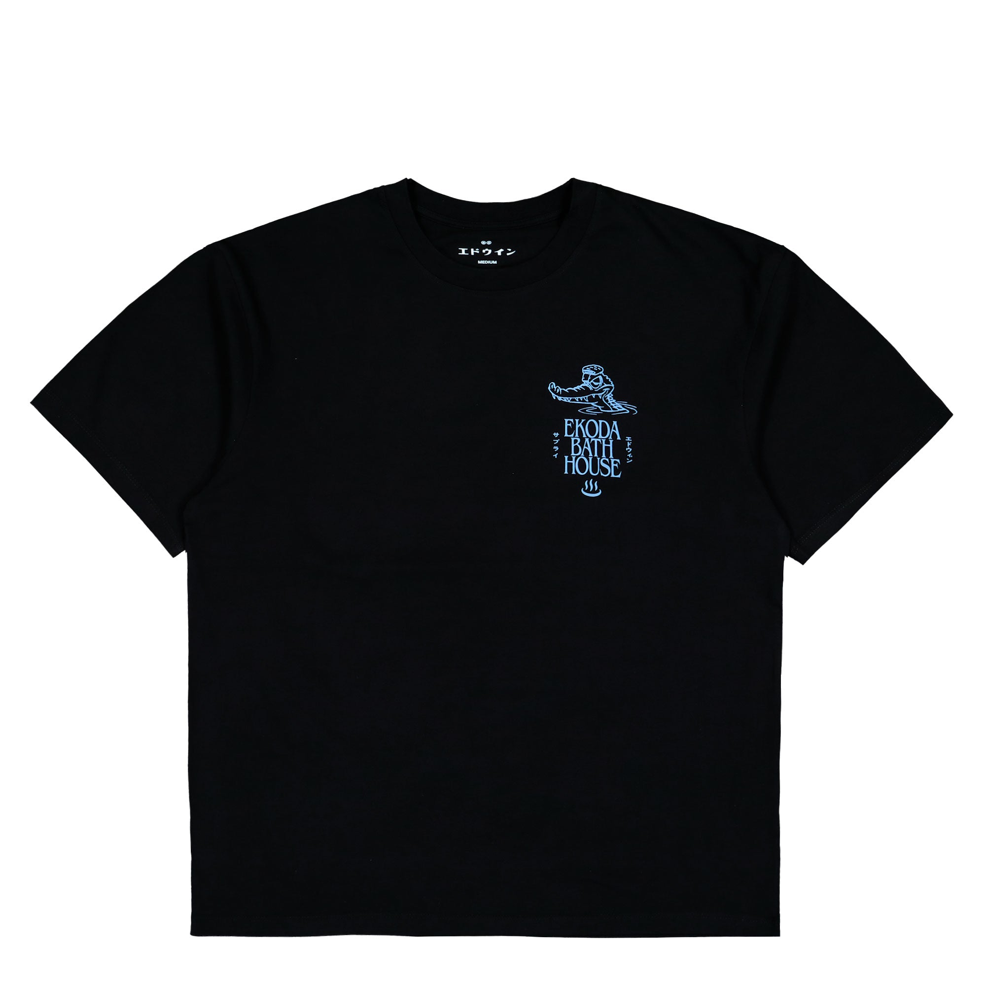 Edwin Ekoda Bath House T-Shirt Black T-Shirt I037318.89.67.03 | Overkill