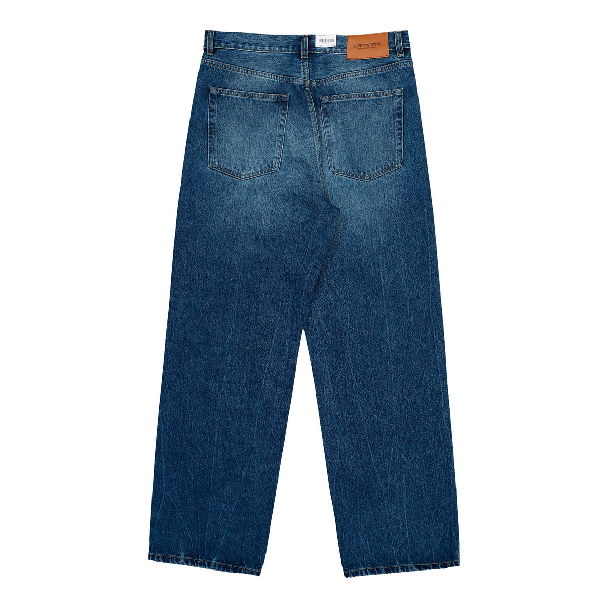 Carhartt WIP Payson Pant Blue / Marble Used Wash Jeans I037534.01.7X.00 Close-up | Overkill