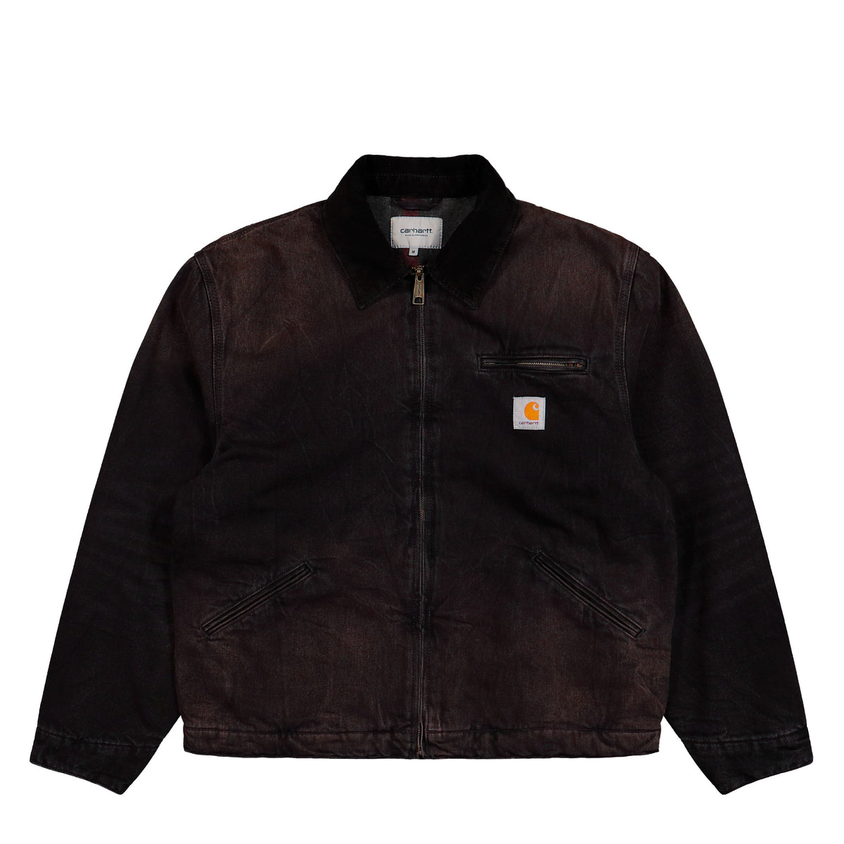 Carhartt WIP OG Detroit Jacket Black / Black Tobacco Used Wash jacket I037535.00E.0R.03 | Overkill