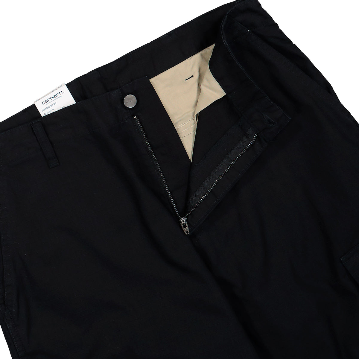 Carhartt WIP OG Cargo Pant Black Stone Washed Pant I037585.89.06.32 Detail View 1 | Overkill