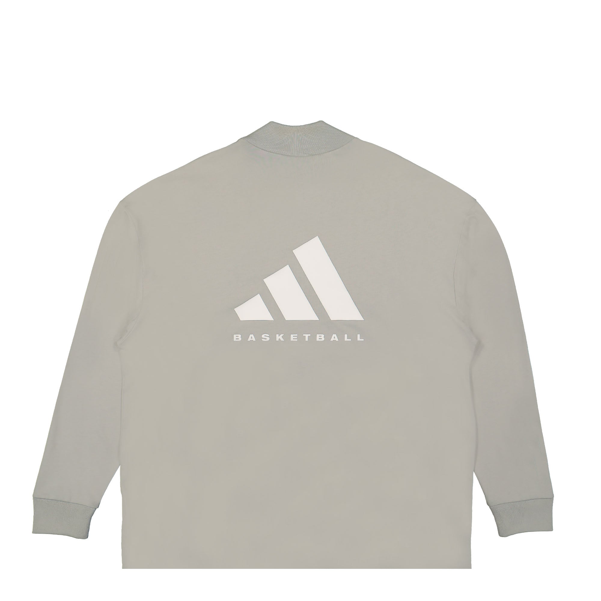 adidas One Basketball Longsleeve Metal Grey Longsleeves Close-up | Overkill