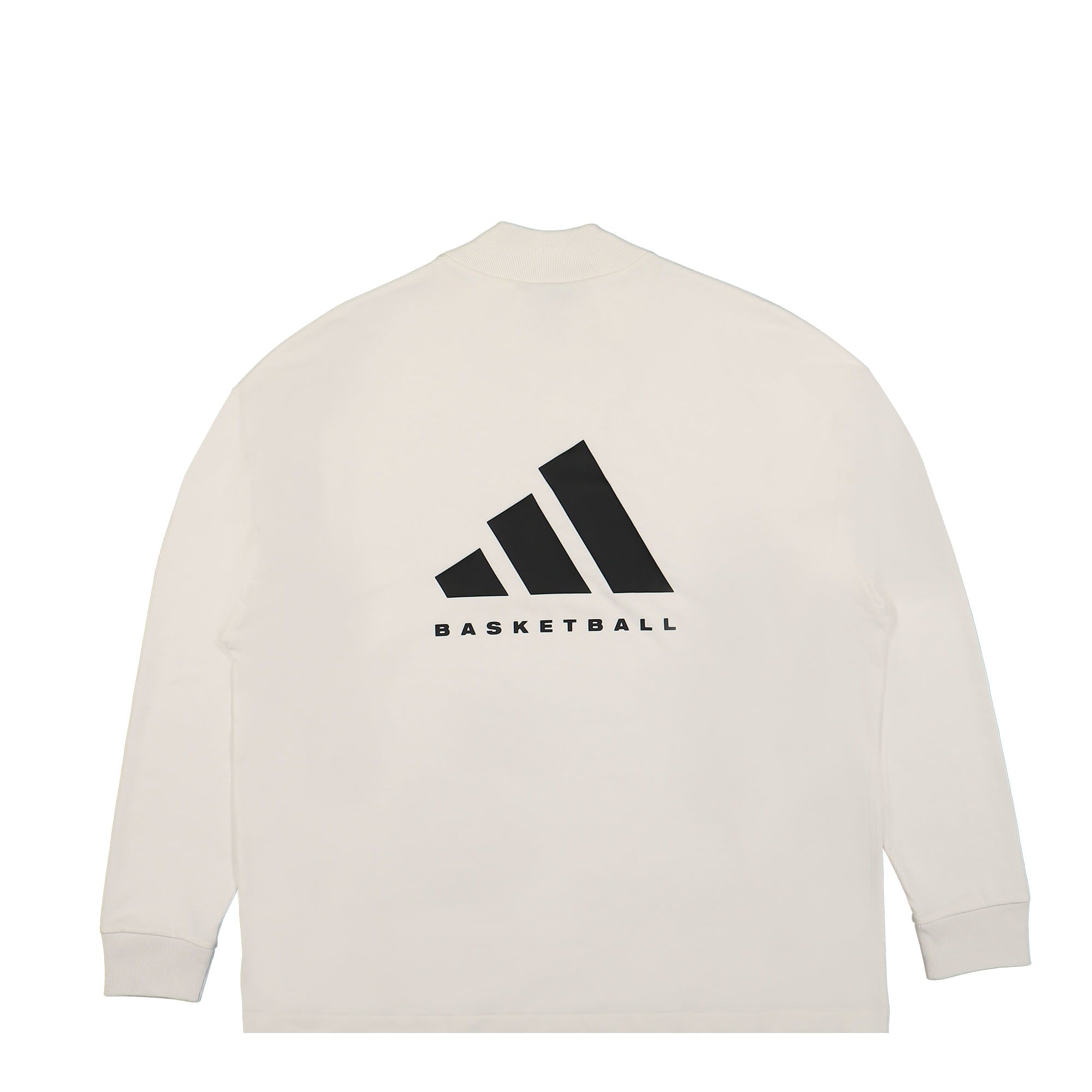 adidas One Basketball Longsleeve Cloud White Longsleeves Close-up | Overkill