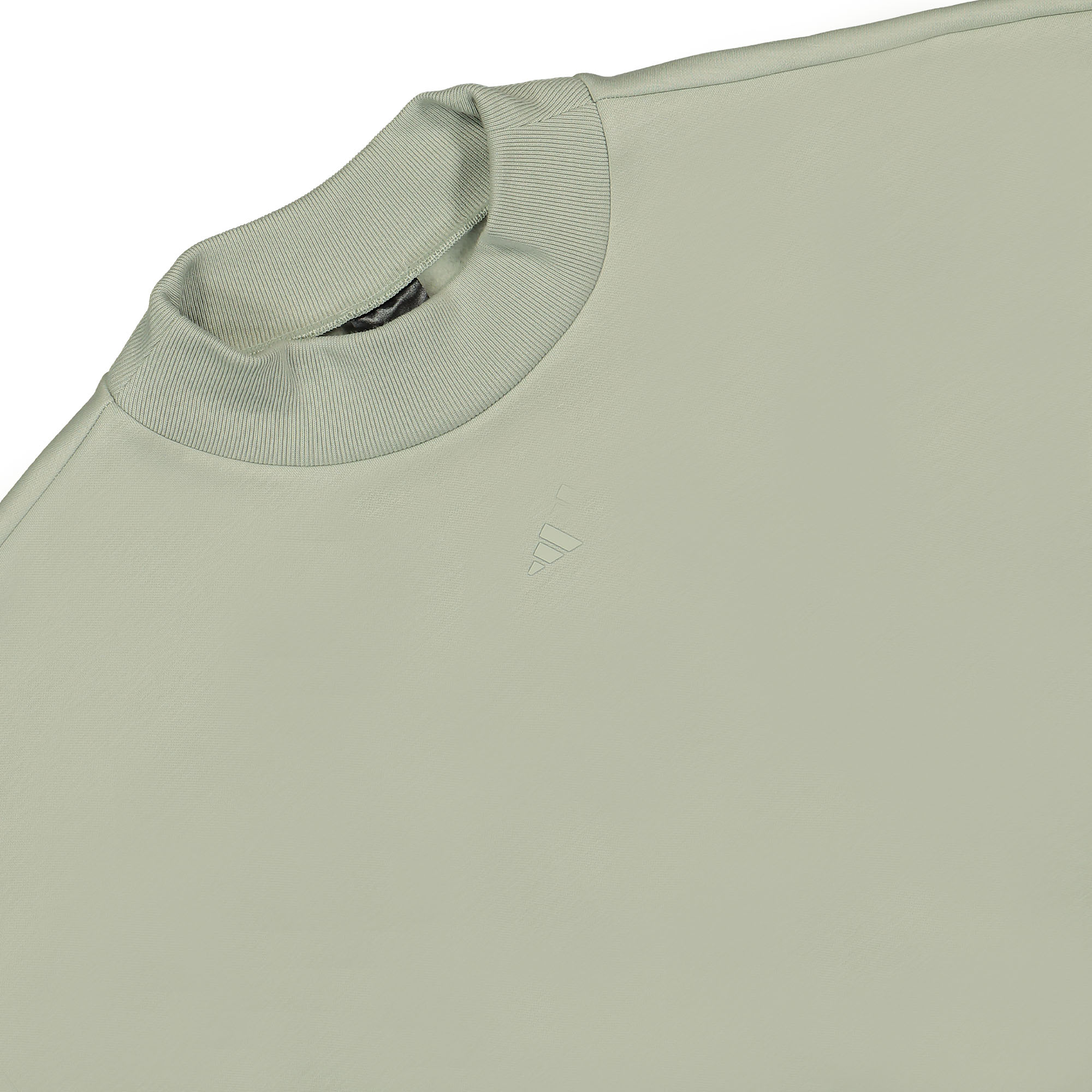 adidas One Basketball Fleece Crew Halo Green Sweatshirts Material | Overkill