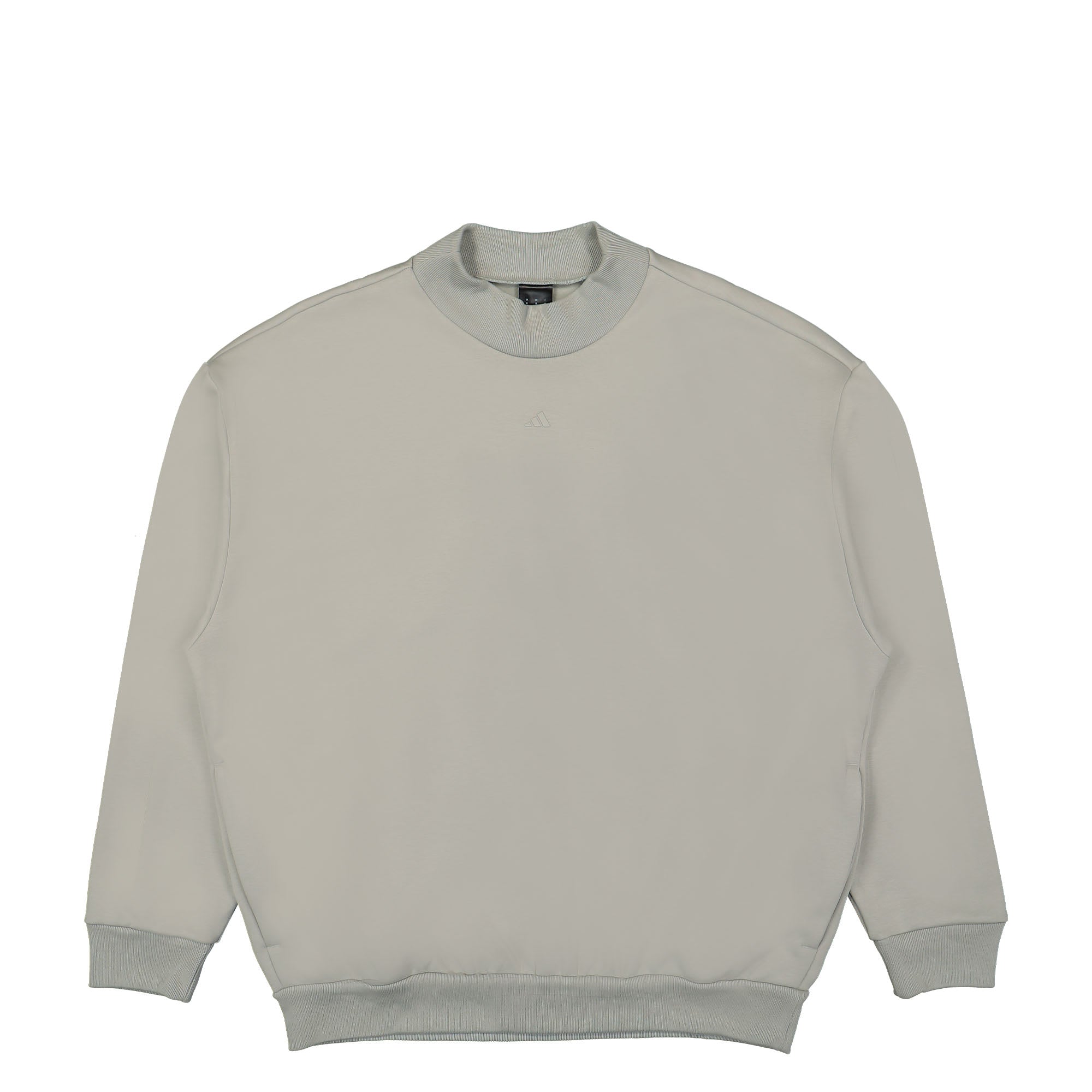 adidas One Basketball Fleece Crew Metal Grey Sweatshirts IA3435 | Overkill