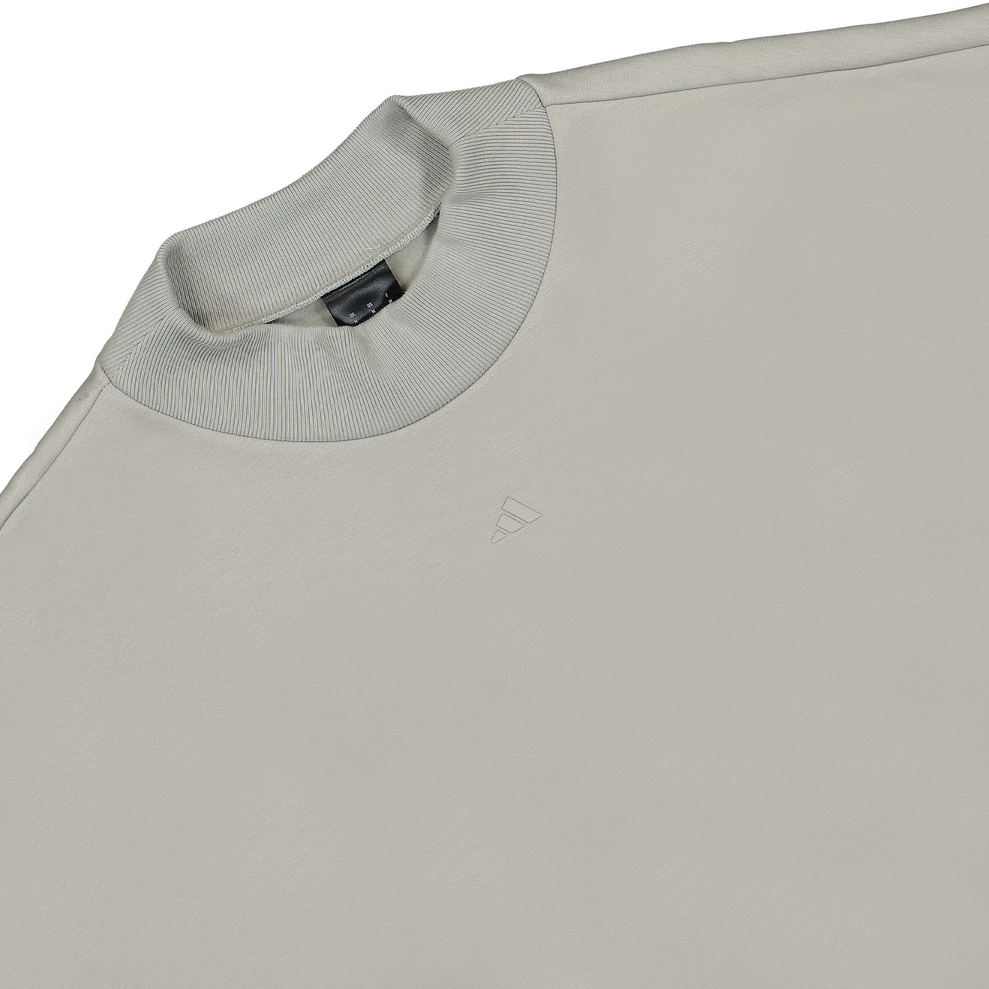 adidas One Basketball Fleece Crew Metal Grey Sweatshirts Material | Overkill