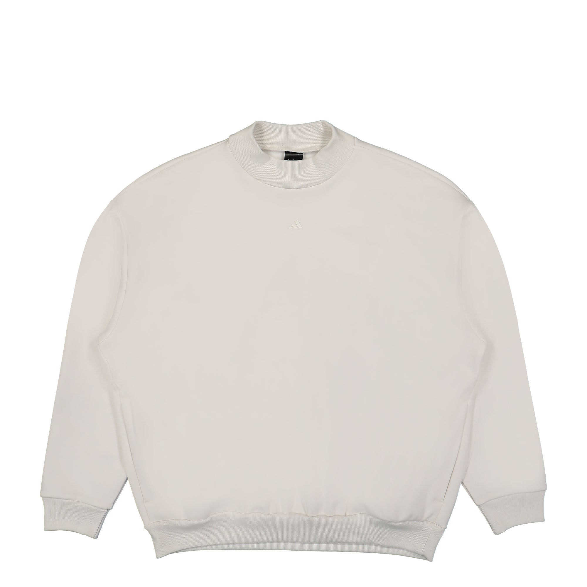 adidas One Basketball Fleece Crew Cloud White Sweatshirts IA3436 | Overkill