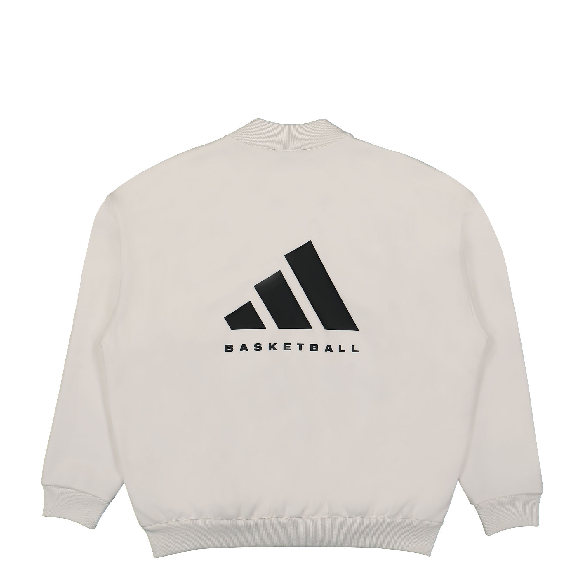 adidas One Basketball Fleece Crew Cloud White Sweatshirts Material | Overkill