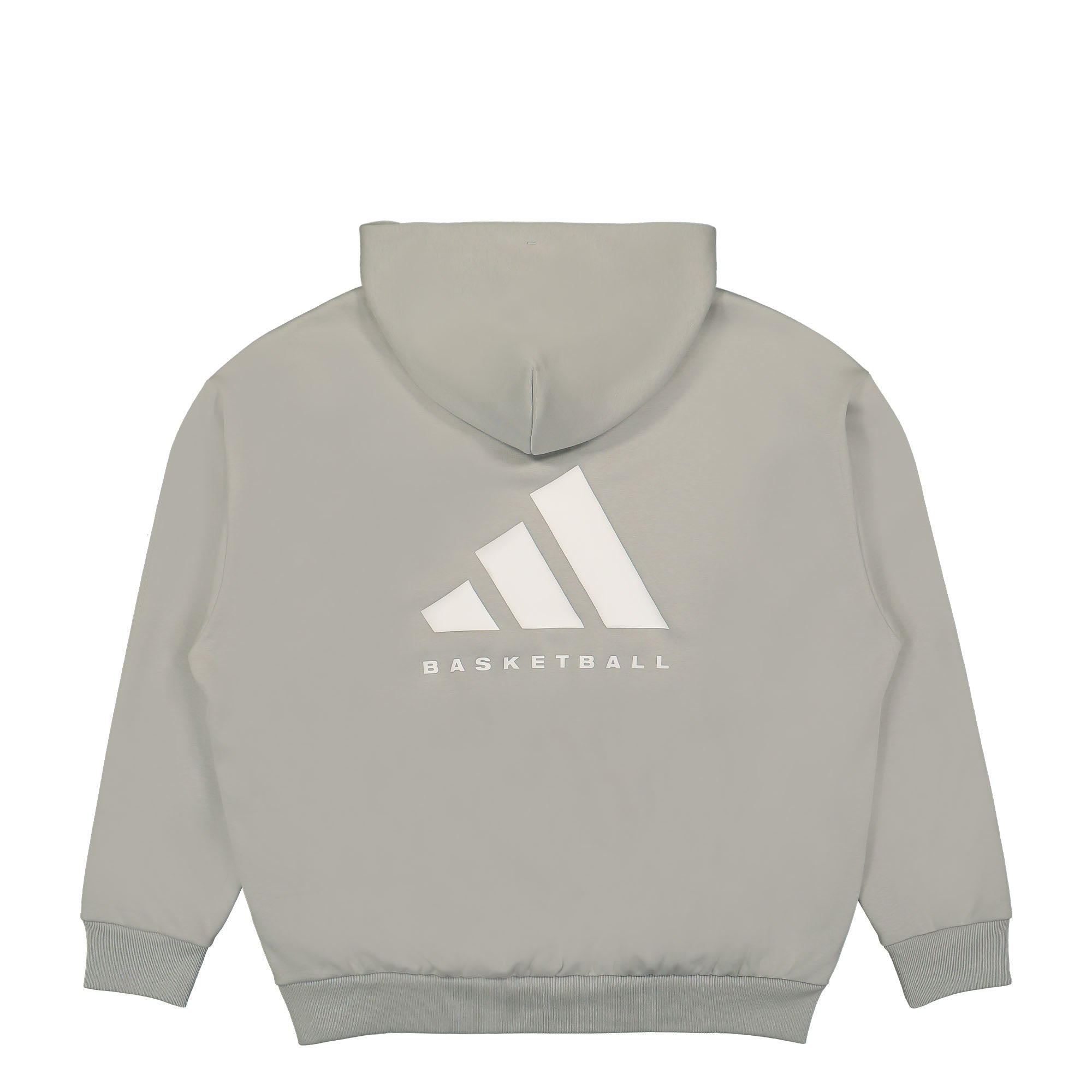 adidas One Basketball Fleece Hoodie Metal Grey Hoodies Close-up | Overkill
