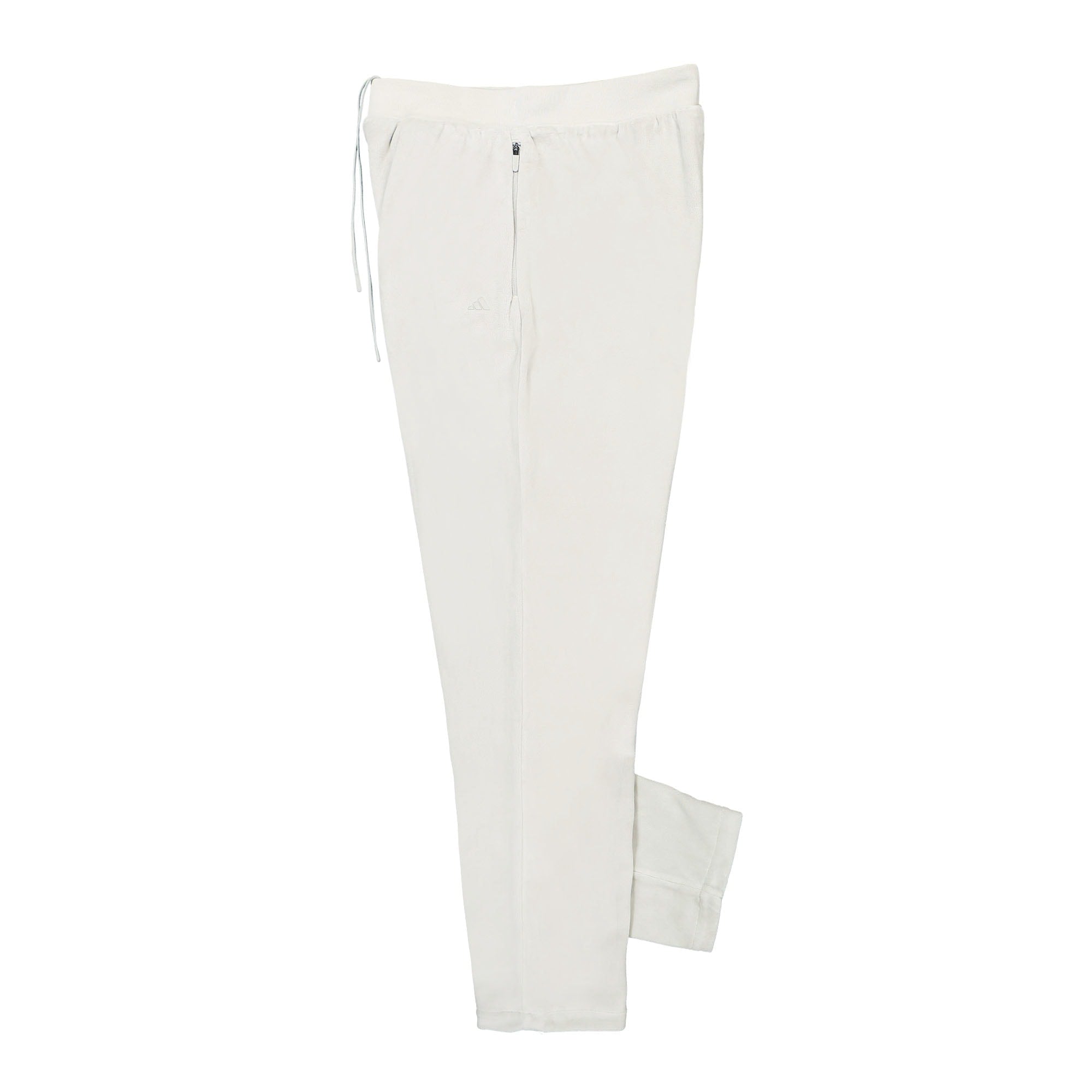 adidas Basketball Velour Pant Cloud White Sweat & Track Pants Close-up | Overkill