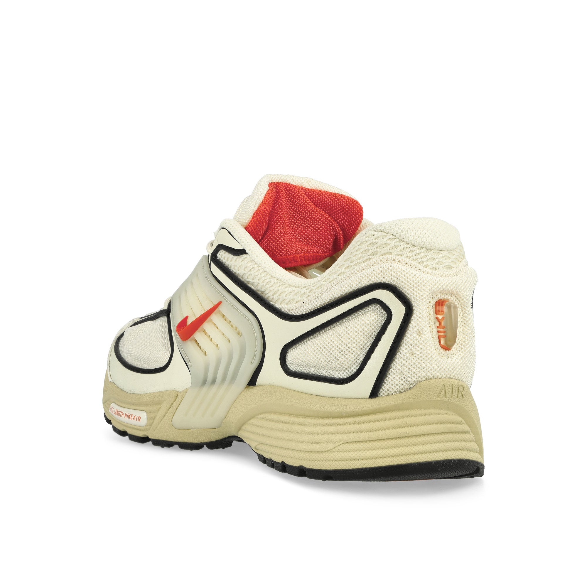 Nike Air Pegasus Wave Coconut Milk / Picante Red - Black Low Top Sneakers Close Up | Overkill