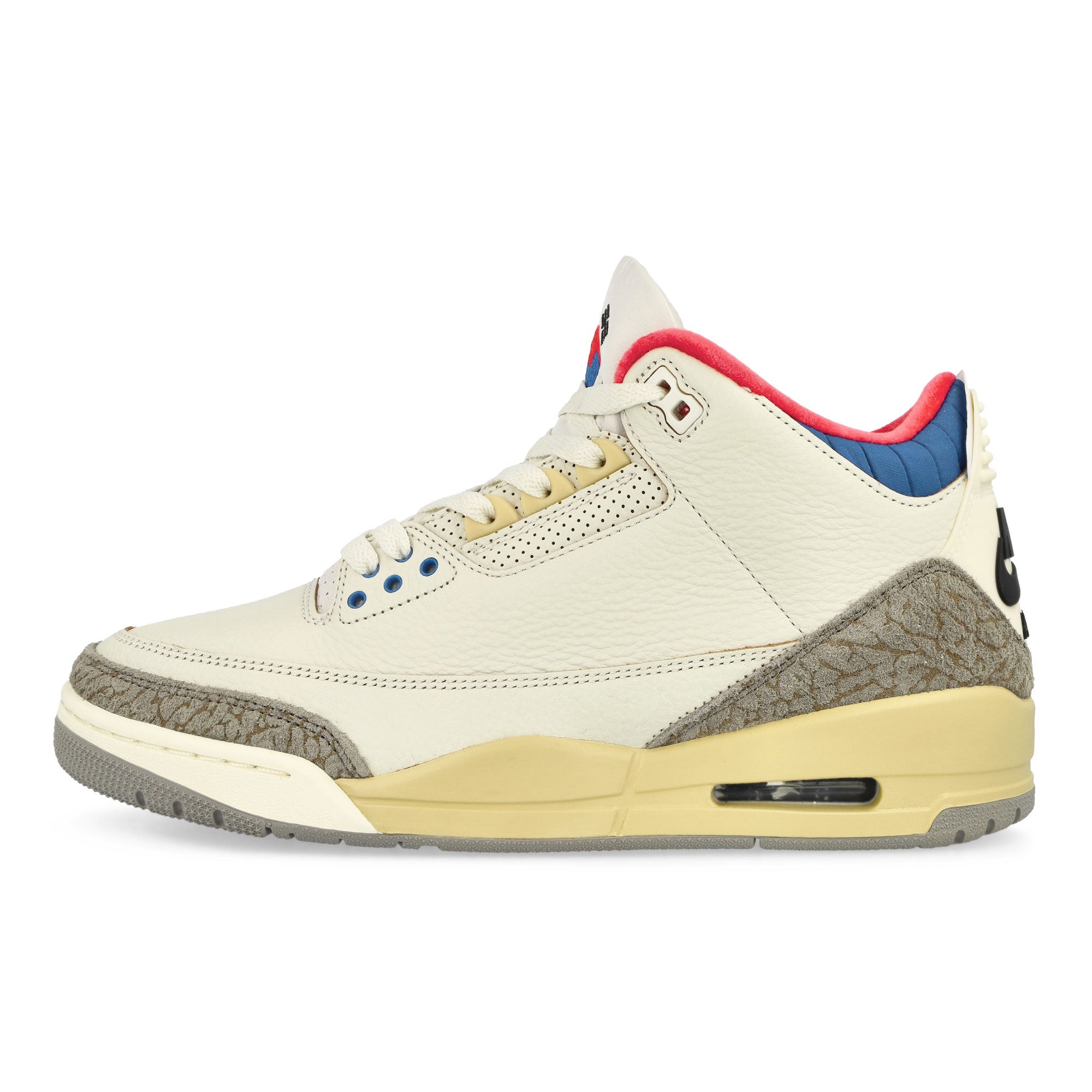 Jordan Air Jordan 3 Retro White / Black - Sport Royal - Challenge Red Mid Top Sneakers IB1482 100 | Overkill